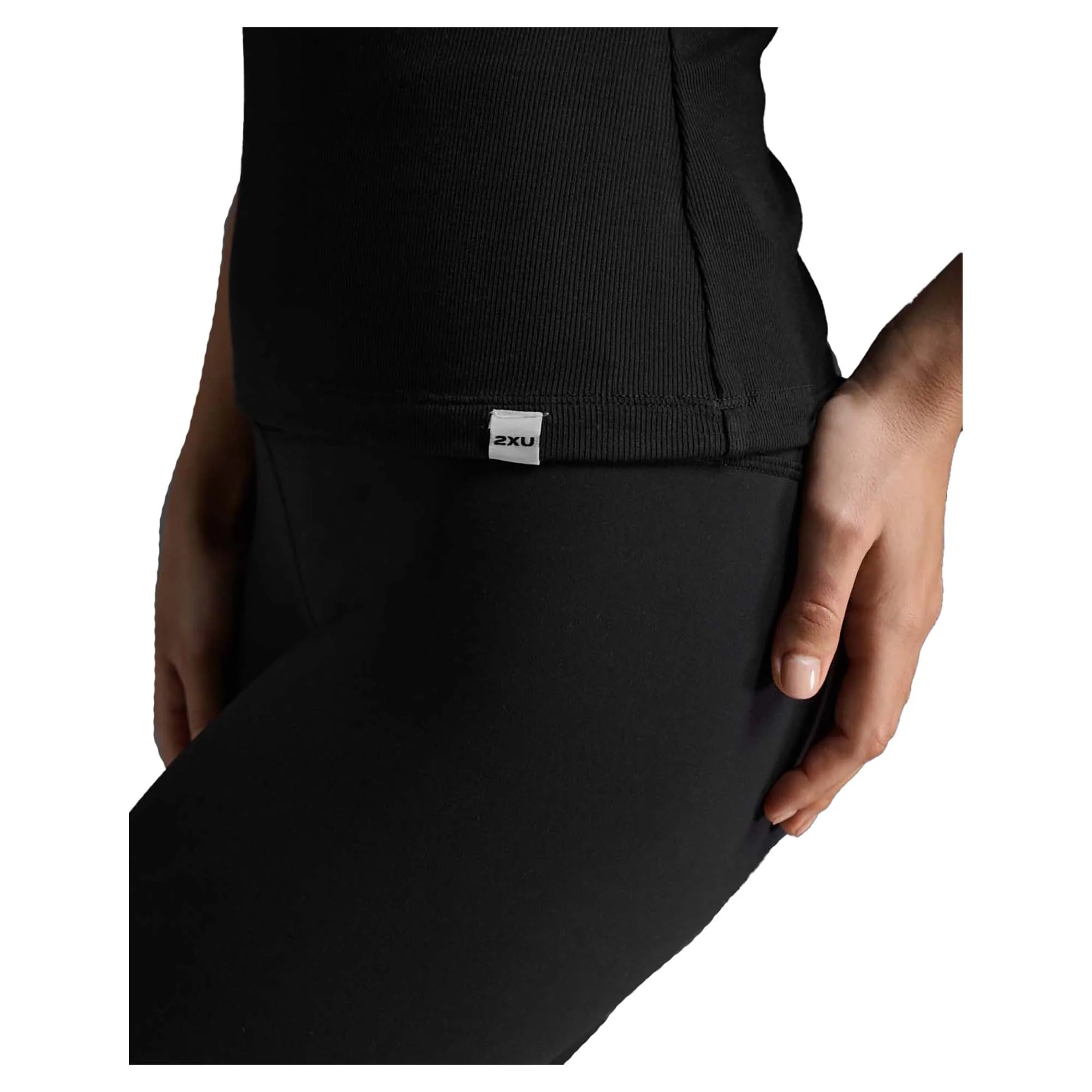 Women's Fluid Ribbed Tank - Image 4