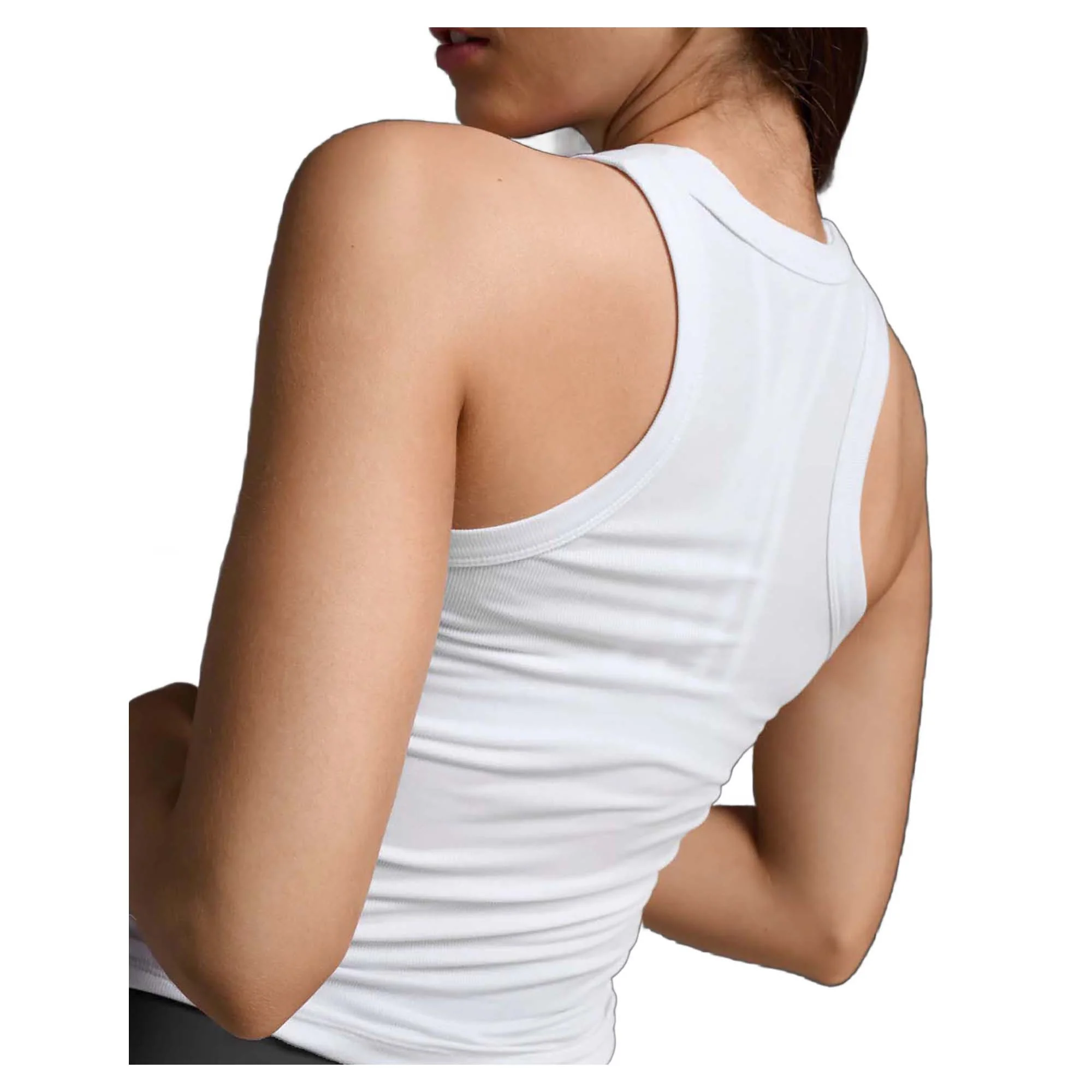 Women's Fluid Ribbed Tank - Image 4