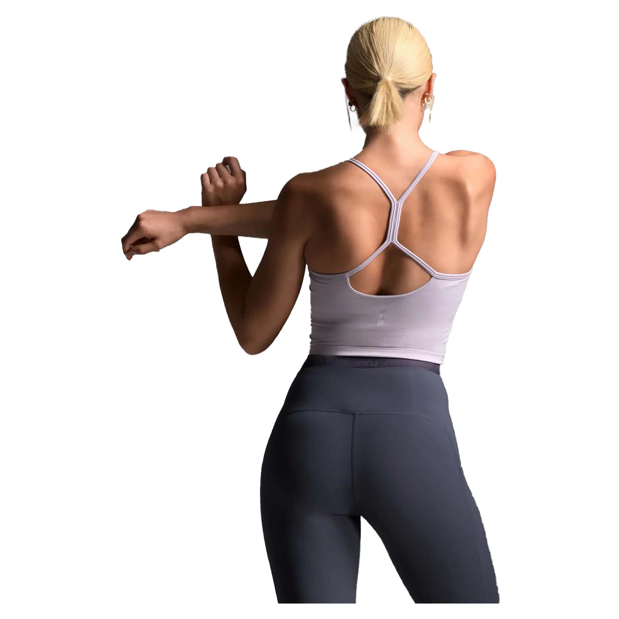 Women's Flex Strappy Crop Tank - Image 2