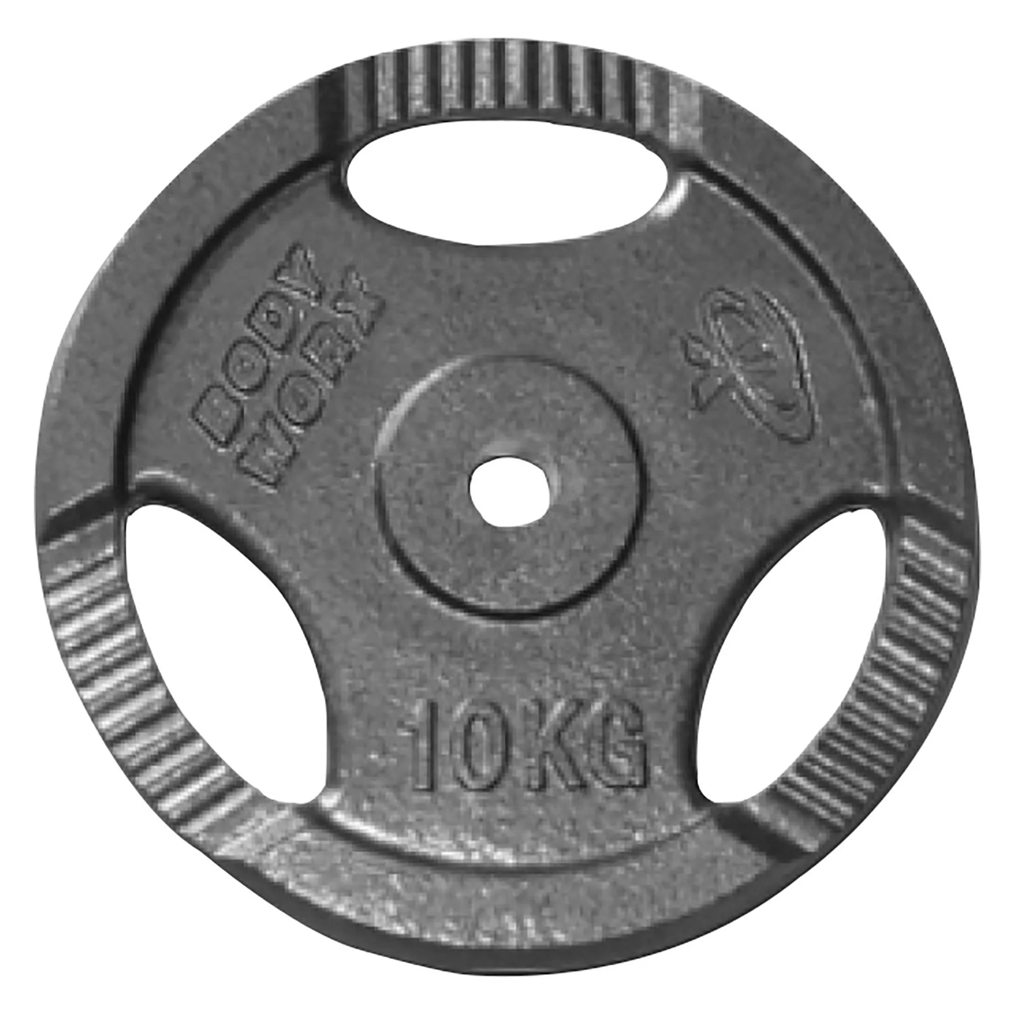 10kg Standard 3 Hole Ezy Grip Weight Plate