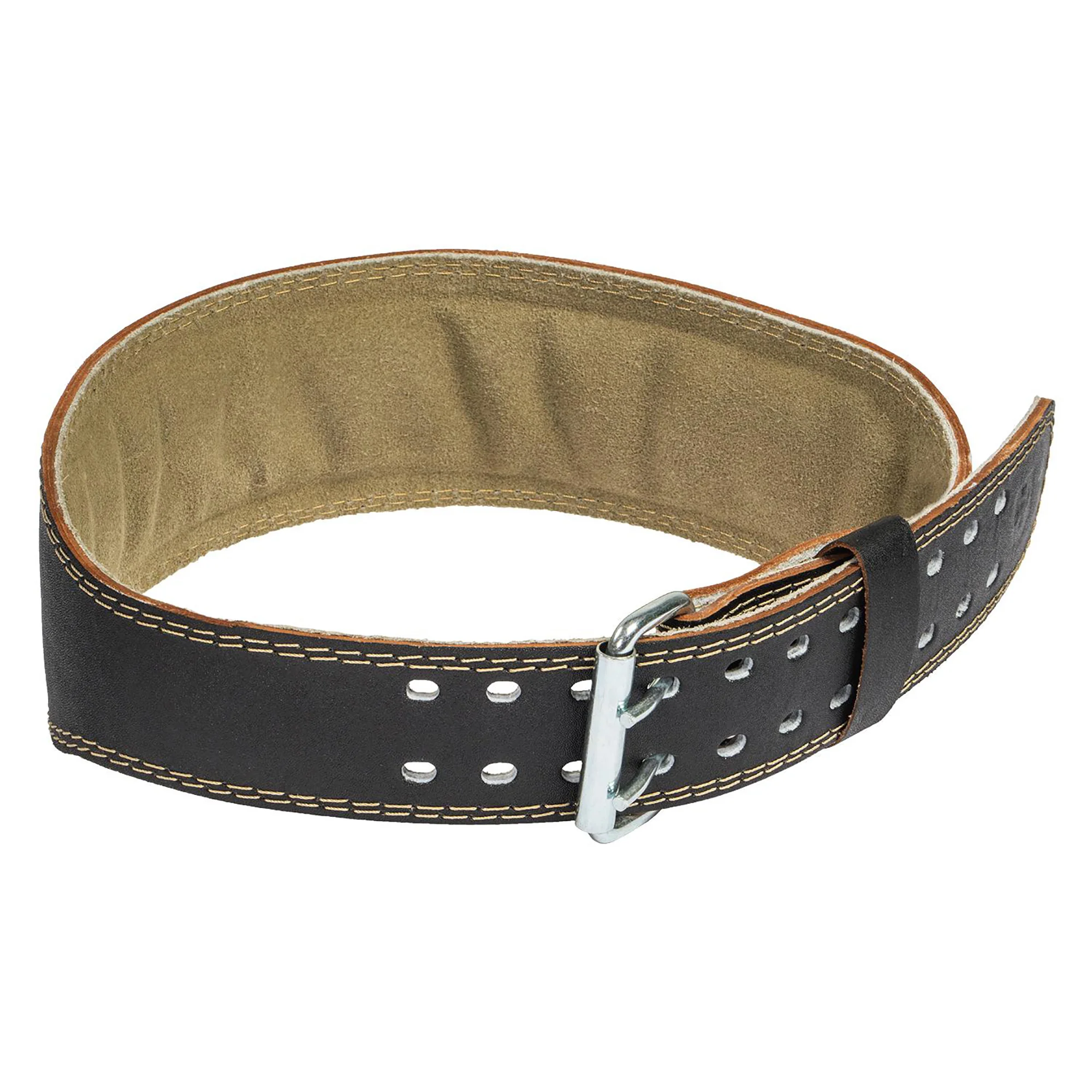4 Inch Padded Leather Belt - Image 2