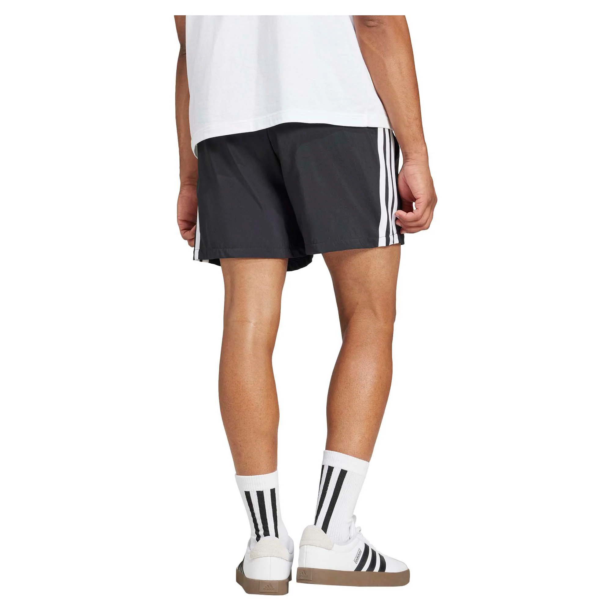 Men's Essential Three Stripes 5 Inch Chelsea Shorts - Image 2