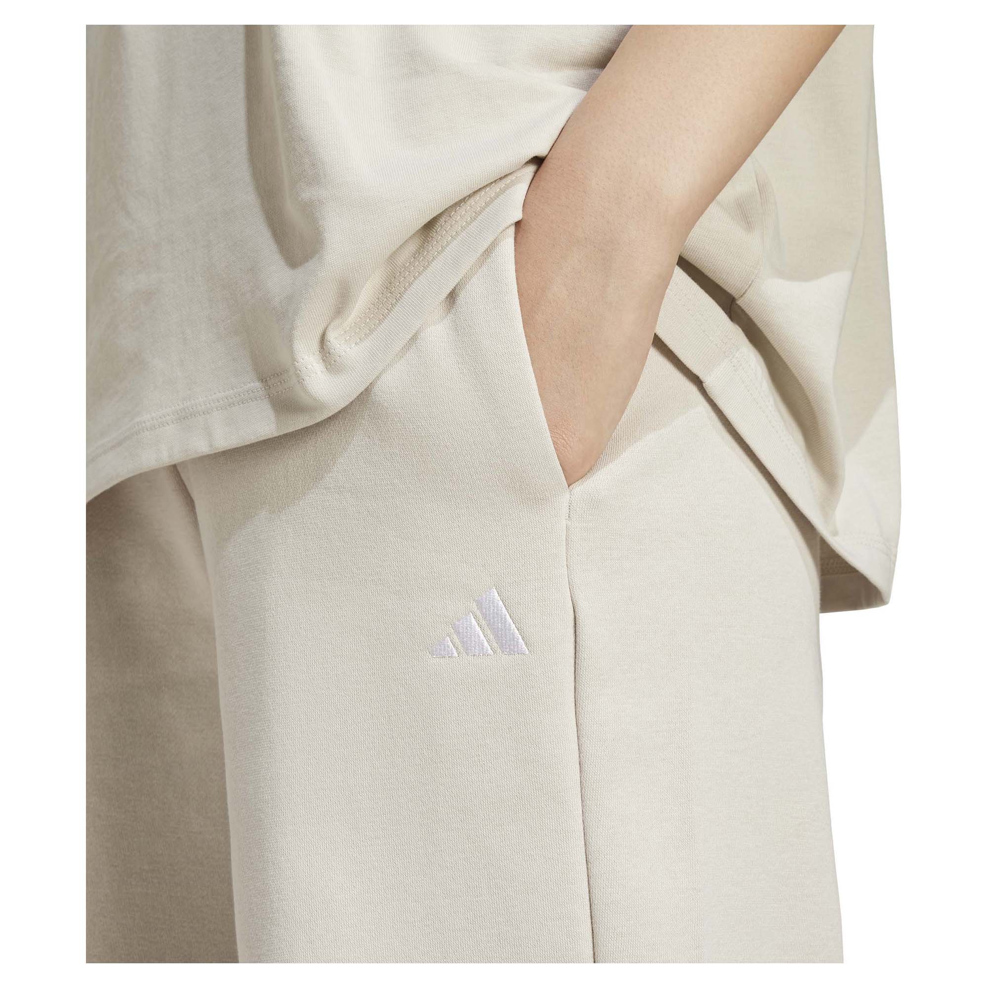 Women's Essentials Small Logo Feel Cozy Open Hem Pants - Image 4