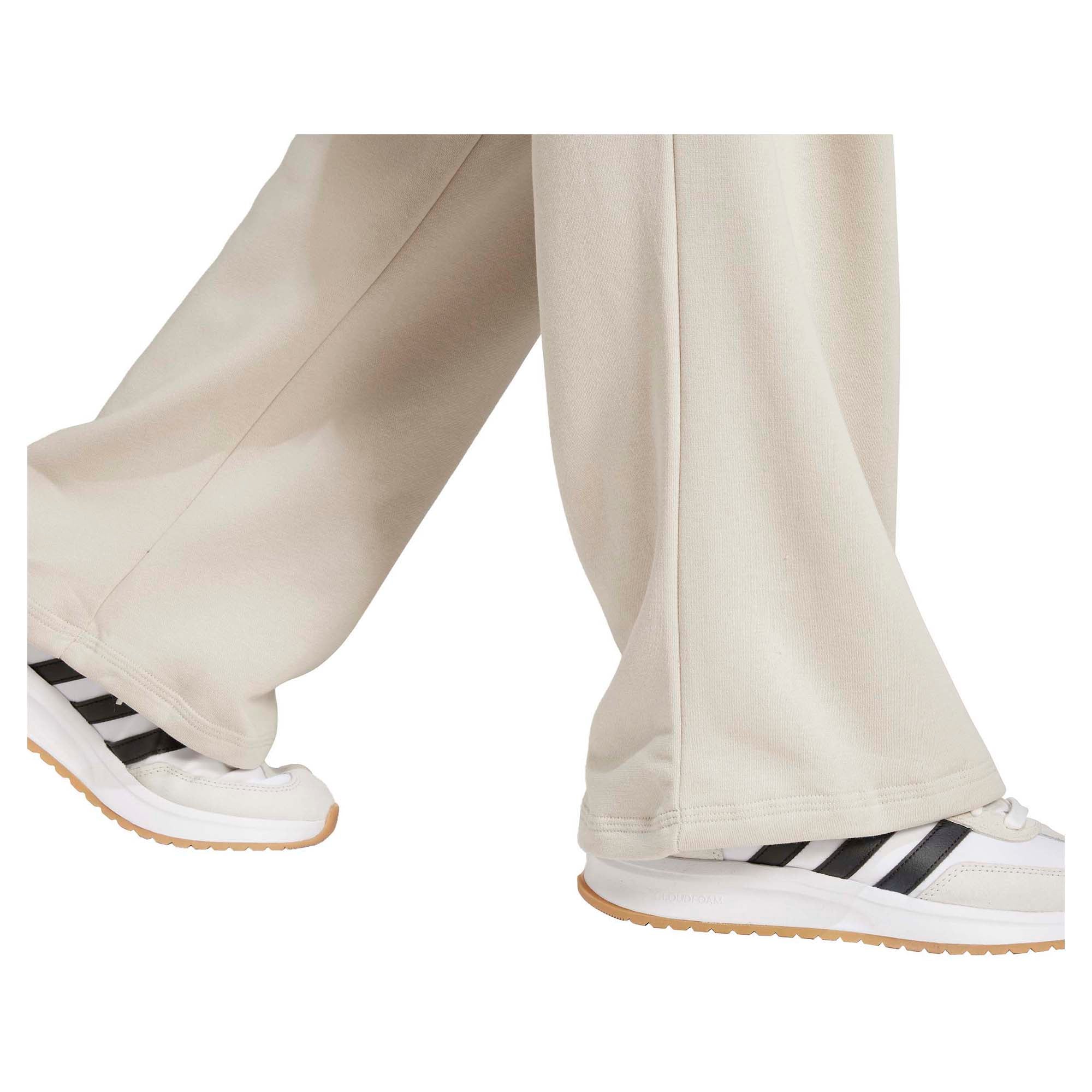Women's Essentials Small Logo Feel Cozy Open Hem Pants - Image 5