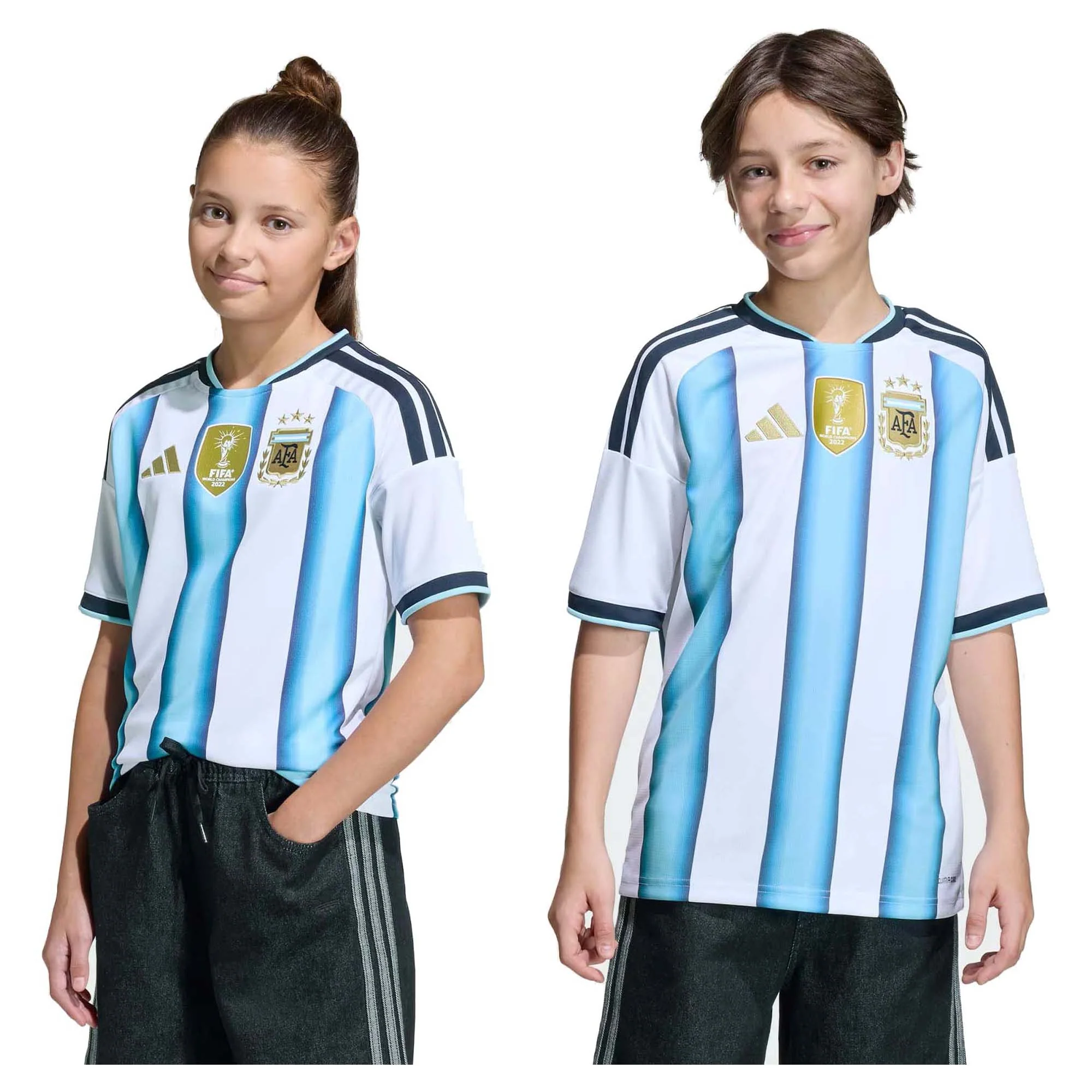 Junior's Argentina 2026 Home Replica Soccer Jersey - Image 3