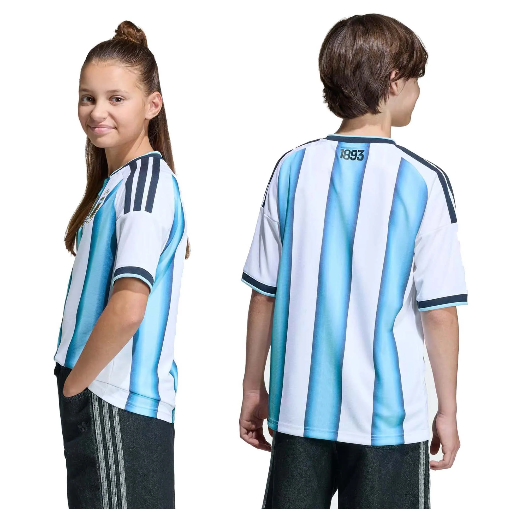 Junior's Argentina 2026 Home Replica Soccer Jersey - Image 4