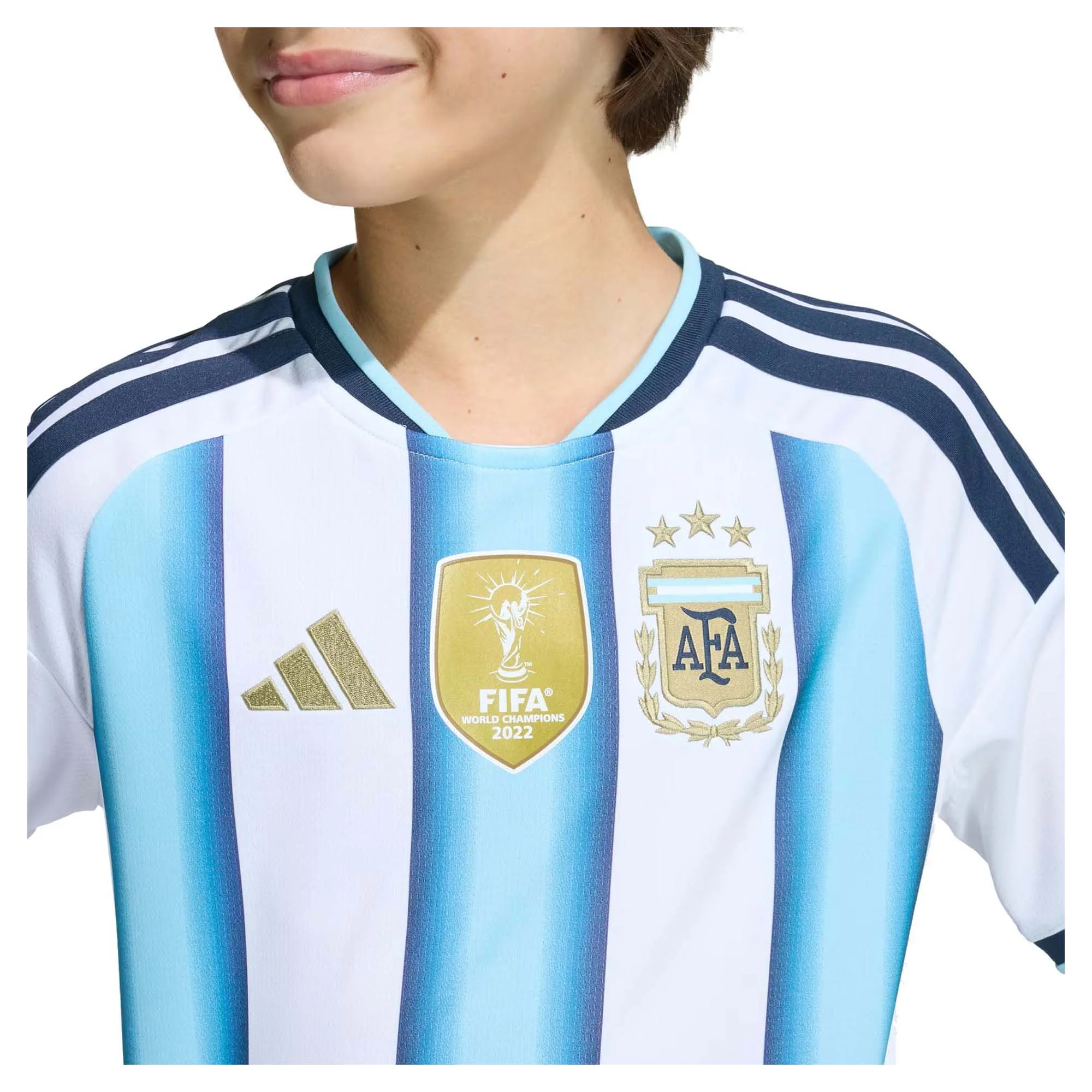 Junior's Argentina 2026 Home Replica Soccer Jersey - Image 5