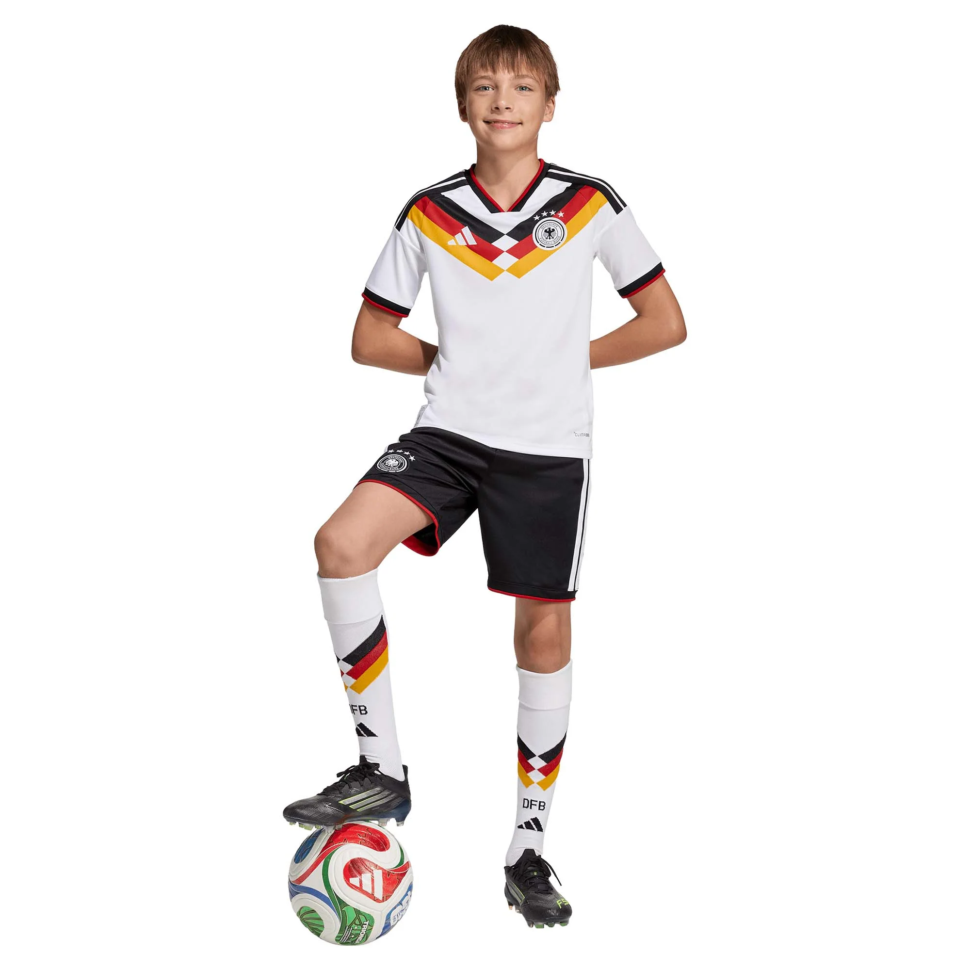 Junior's Germany 2026 Home Replica Soccer Jersey - Image 5