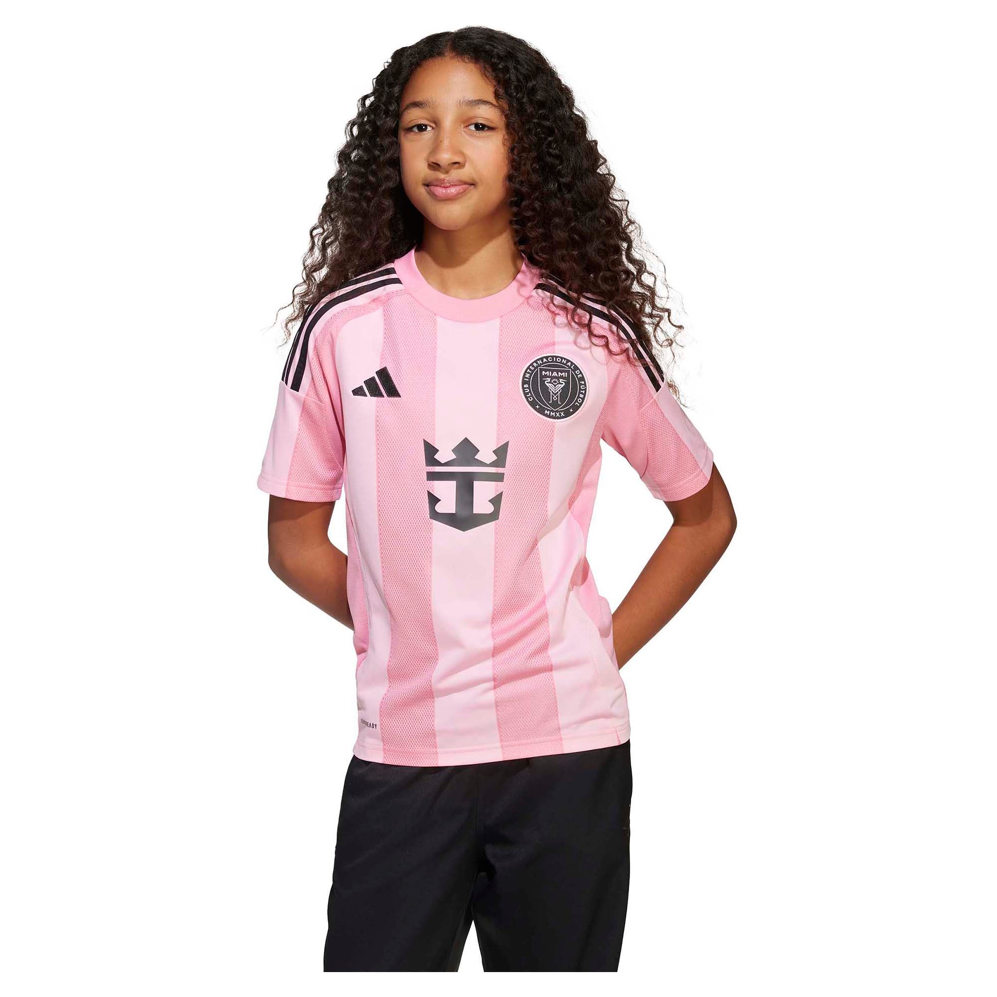 Junior's Inter Miami Lionel Messi 2025/26 Home Soccer Jersey - Image 3