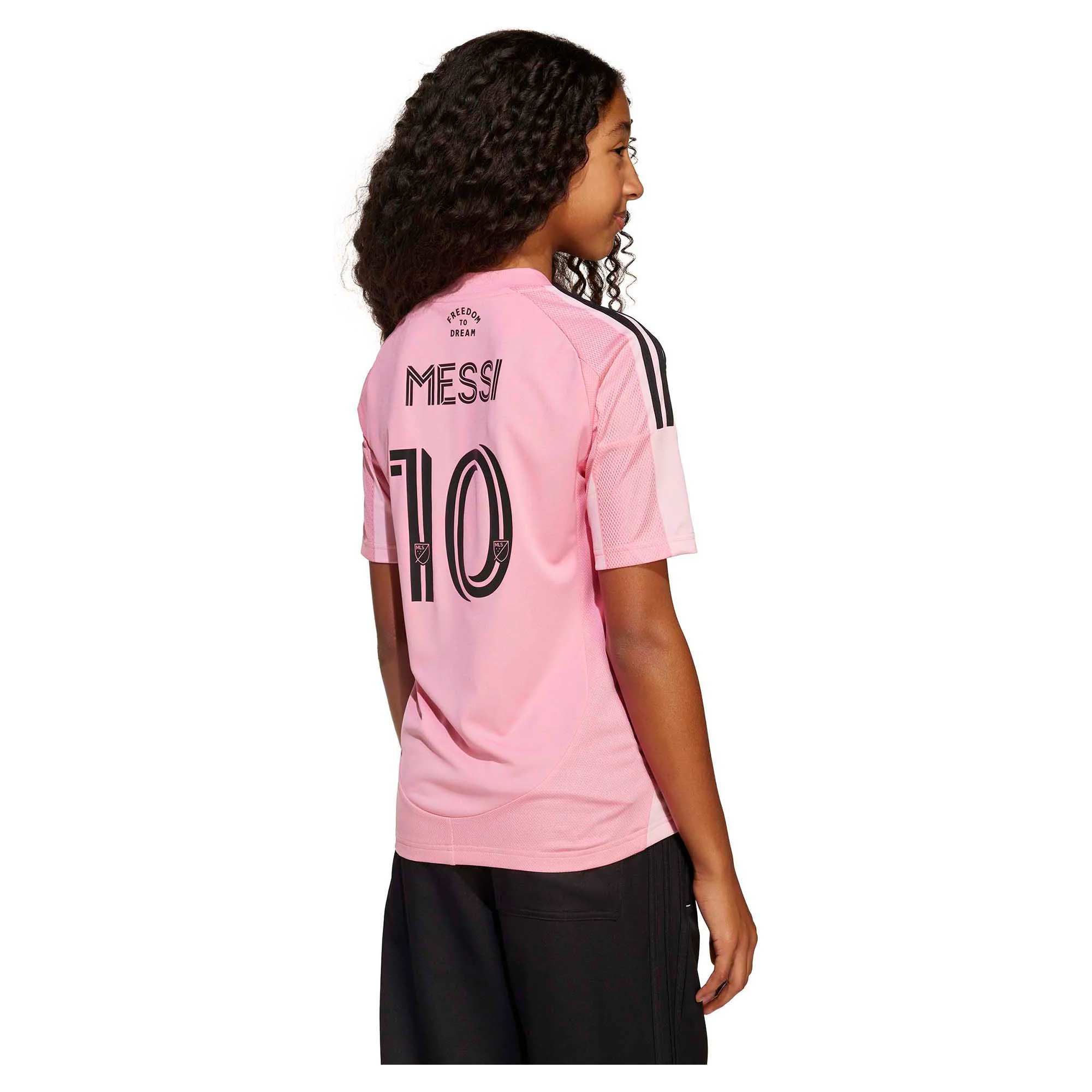 Junior's Inter Miami Lionel Messi 2025/26 Home Soccer Jersey - Image 4