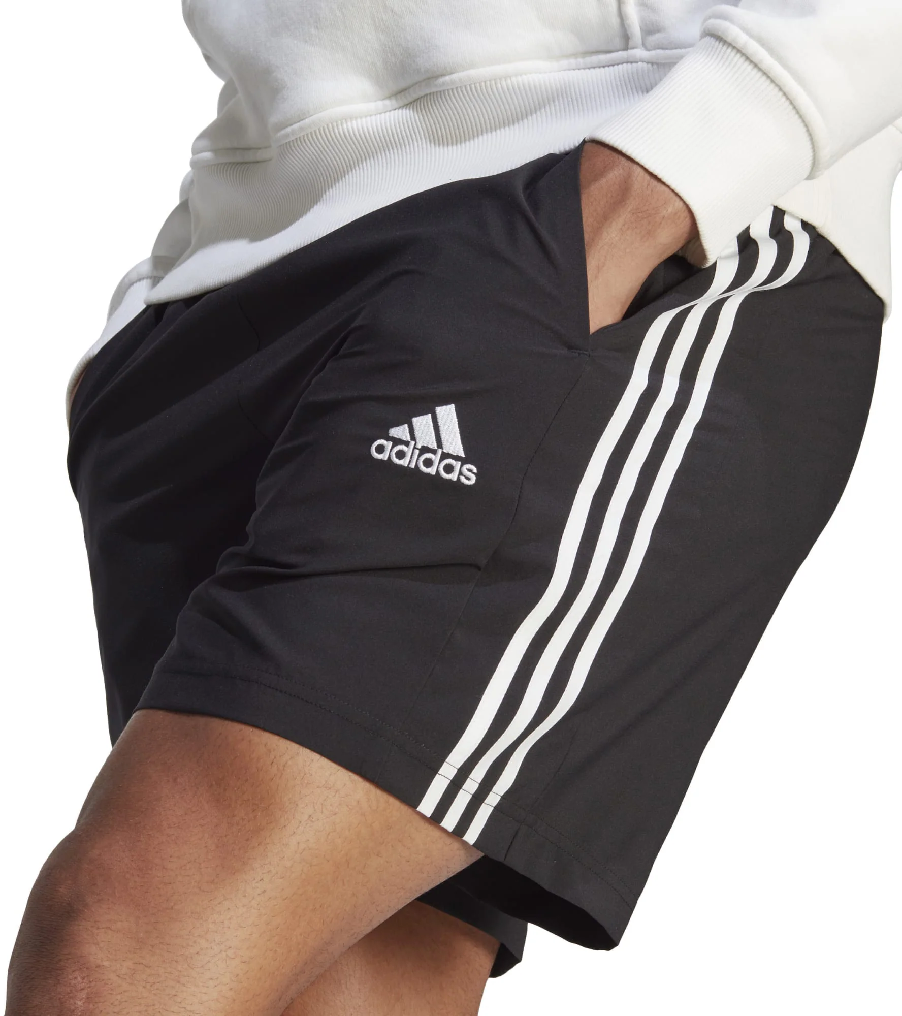 Men's Essentials Chelsea 3-Stripes Shorts - Image 3