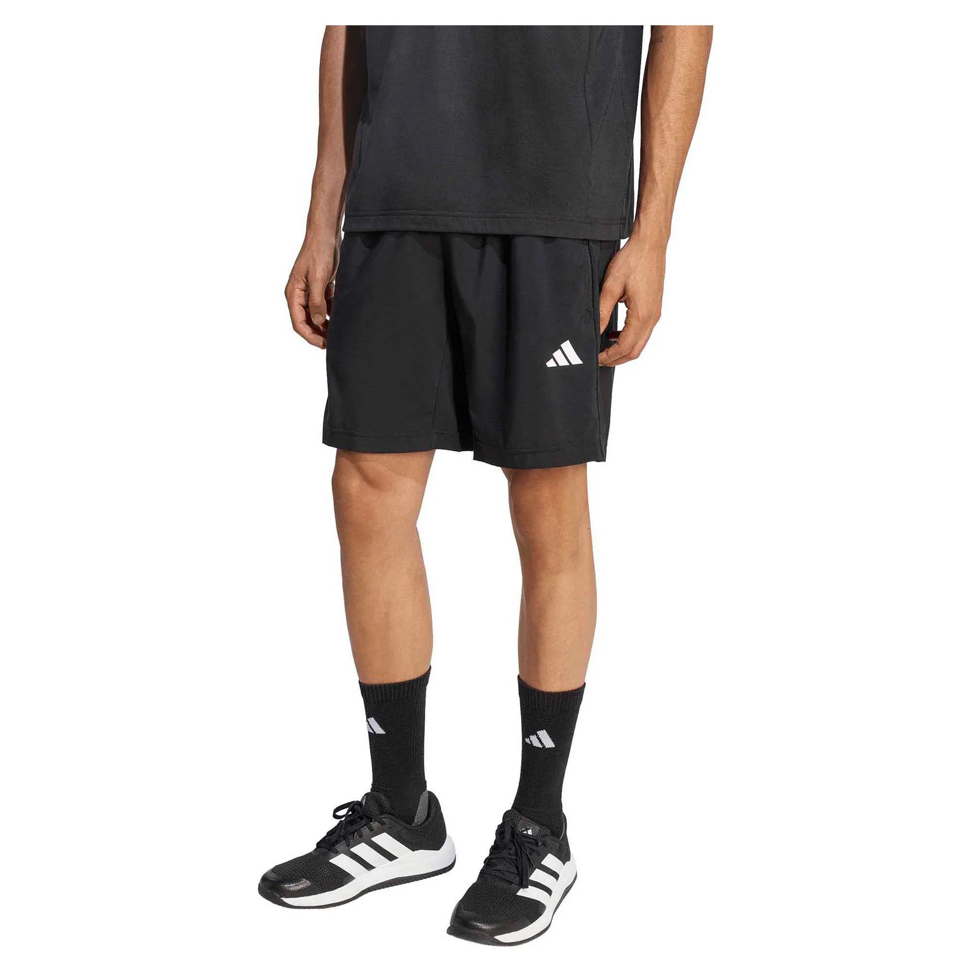 Men's Workout Essentials Base Woven 5 Inch Shorts - Image 2