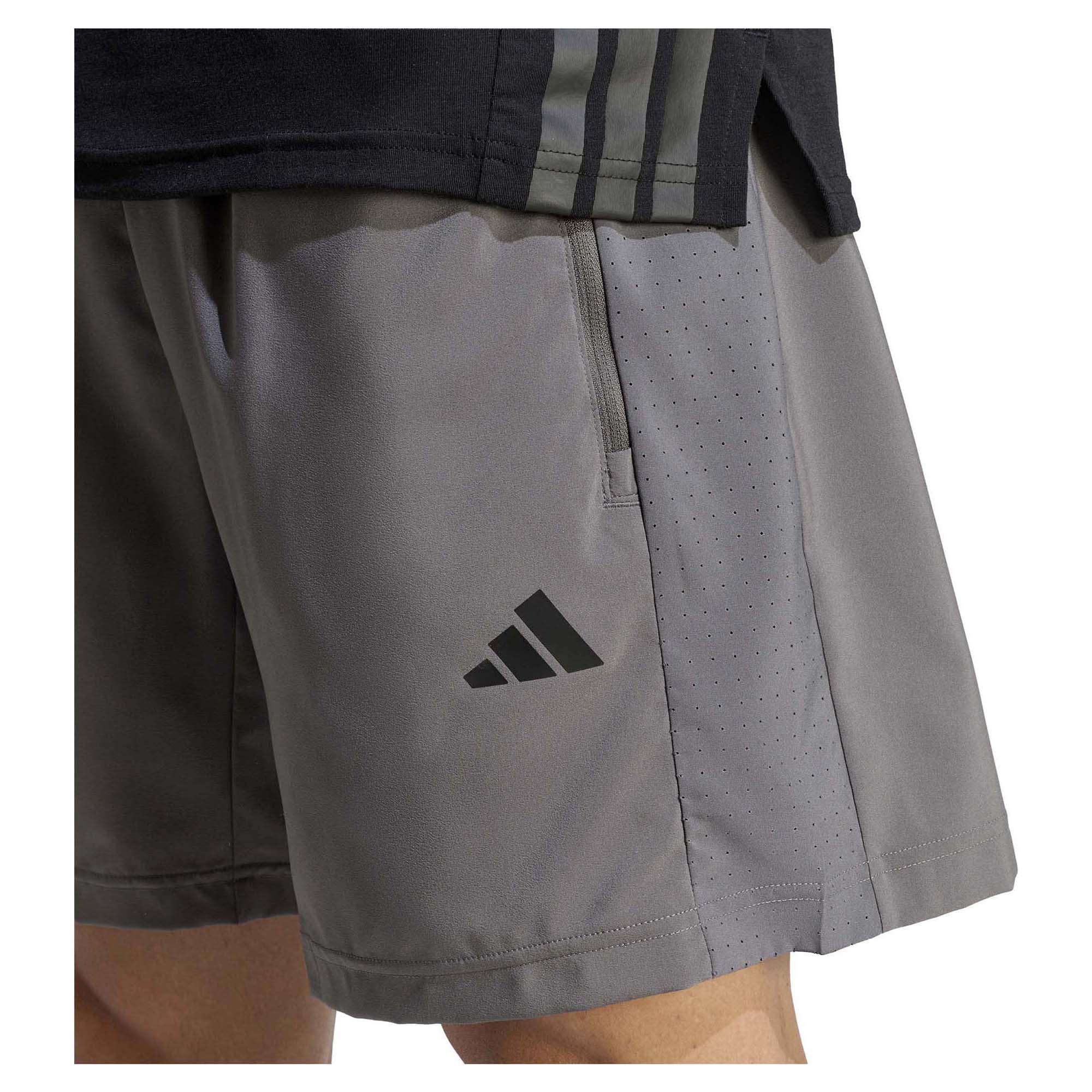 Men's Workout Essentials Base Woven 5 Inch Shorts - Image 4