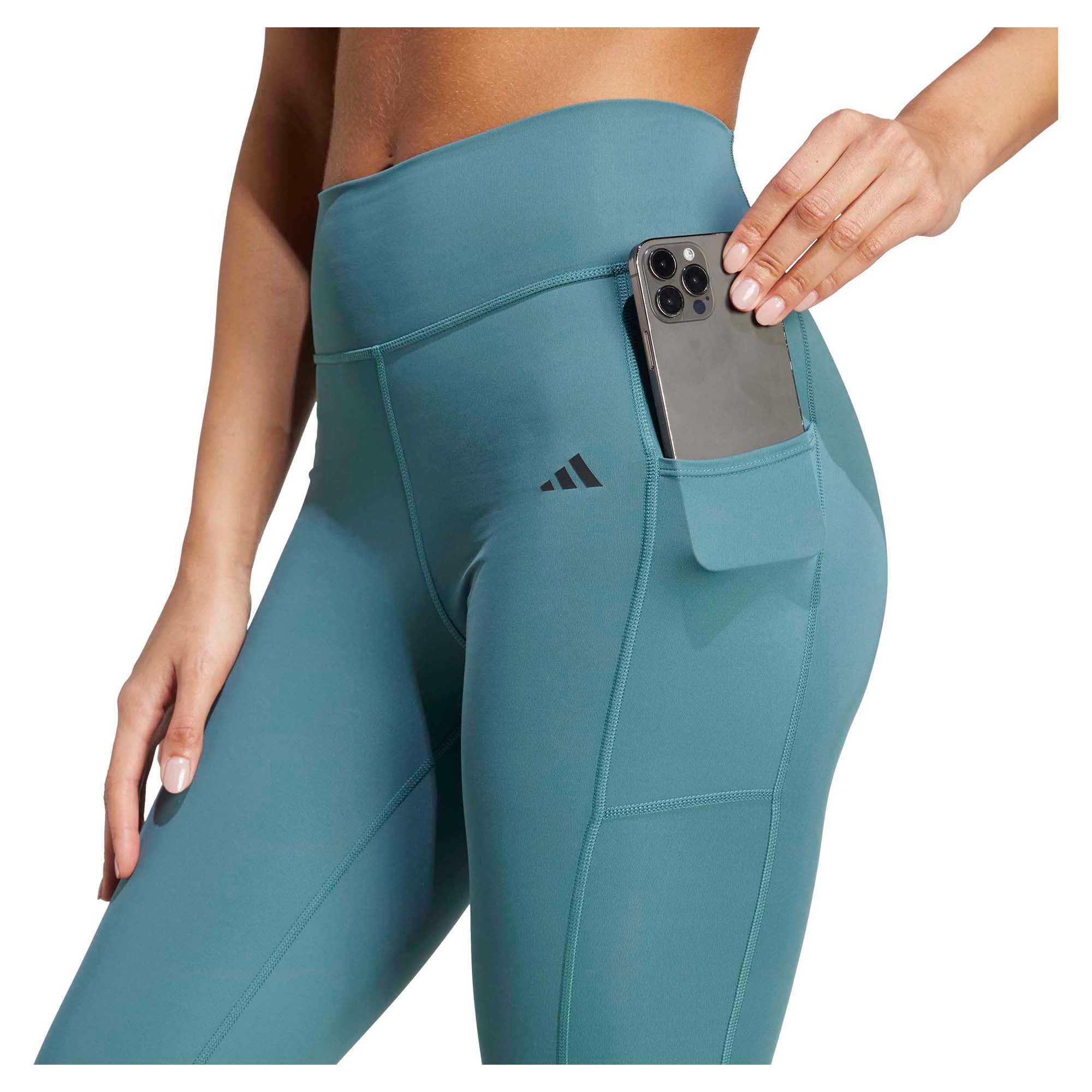 Women's Optime Stash 7/8 Leggings - Image 4