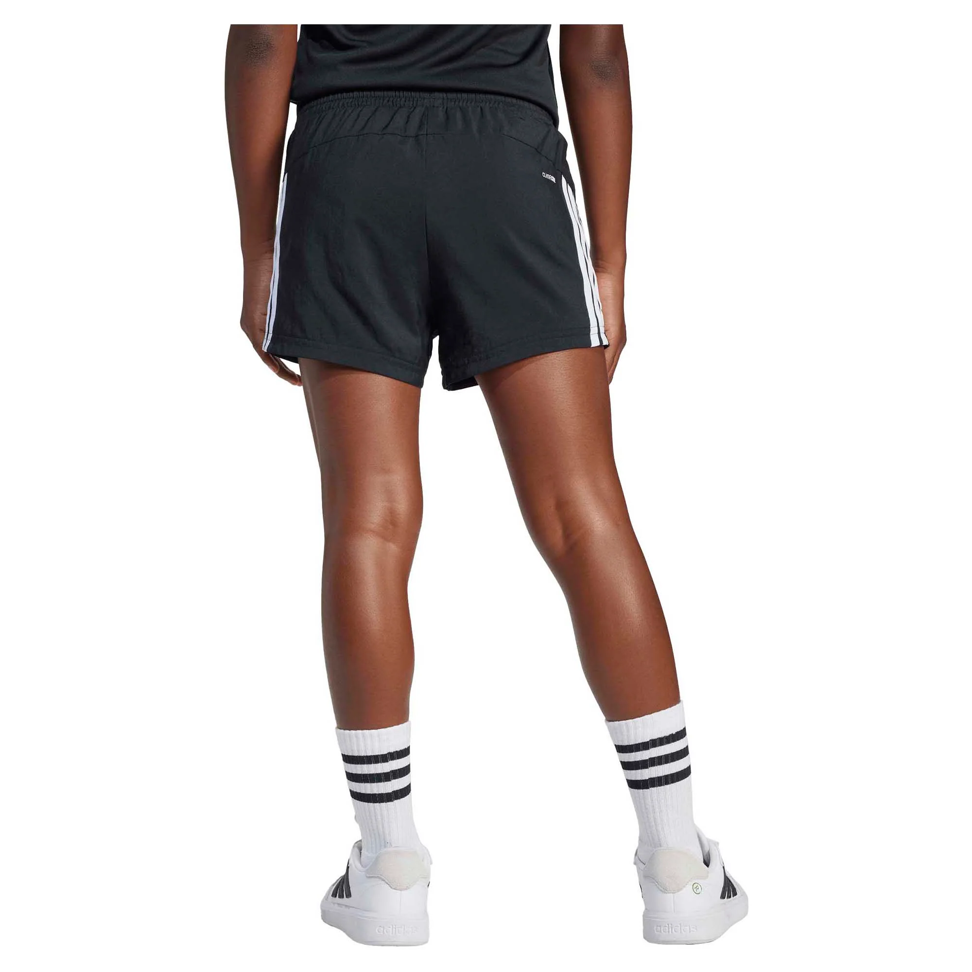 Girl's Train Essentials 3-Stripes Shorts - Image 3