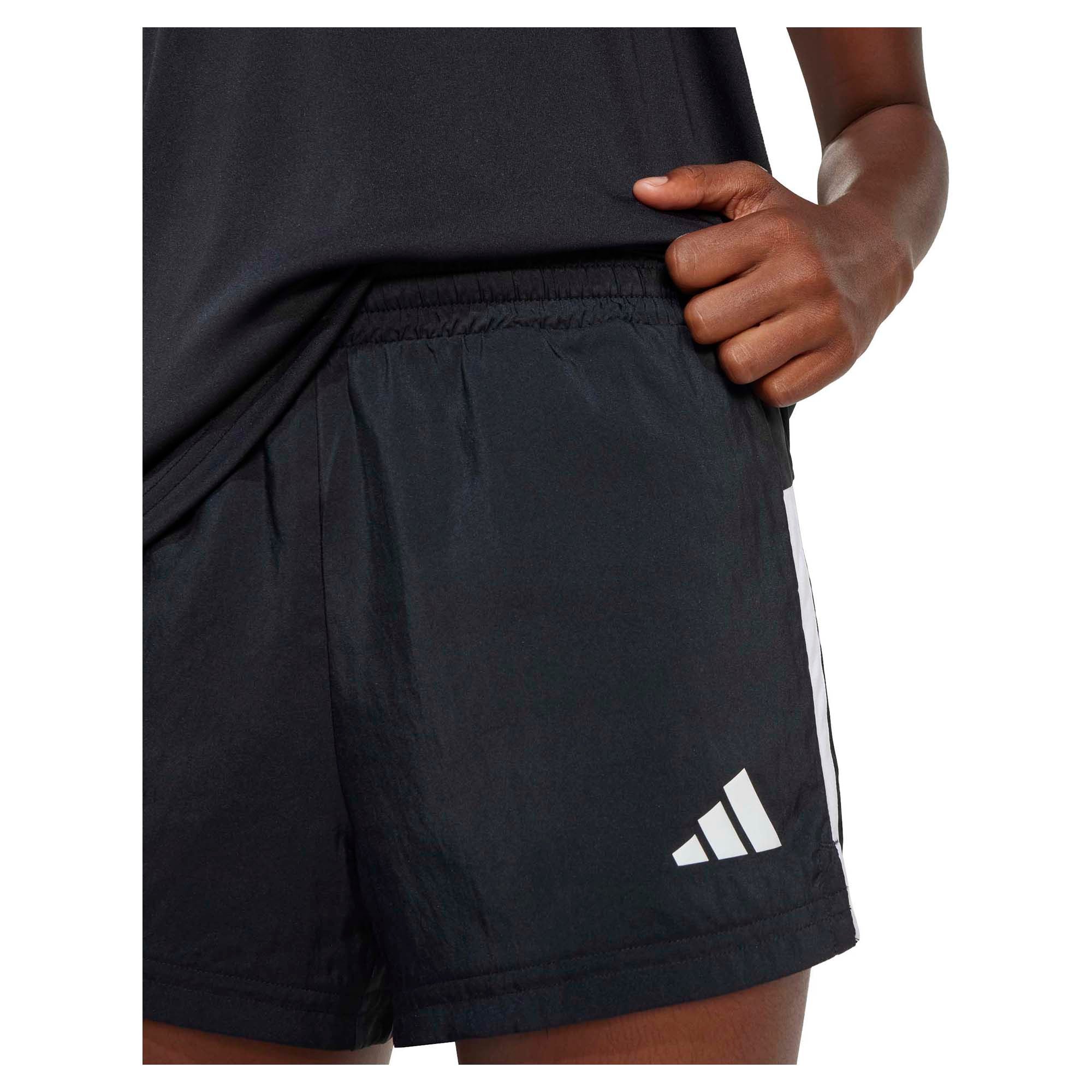 Girl's Train Essentials 3-Stripes Shorts - Image 4
