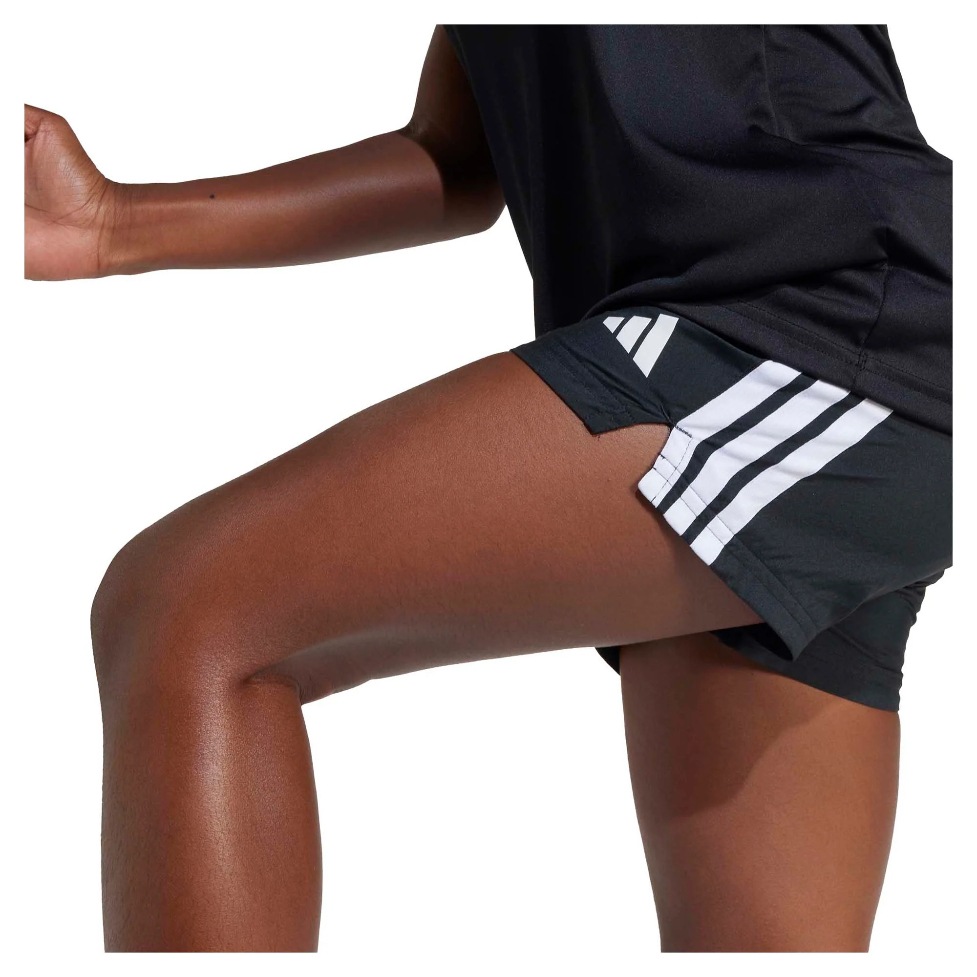 Girl's Train Essentials 3-Stripes Shorts - Image 5