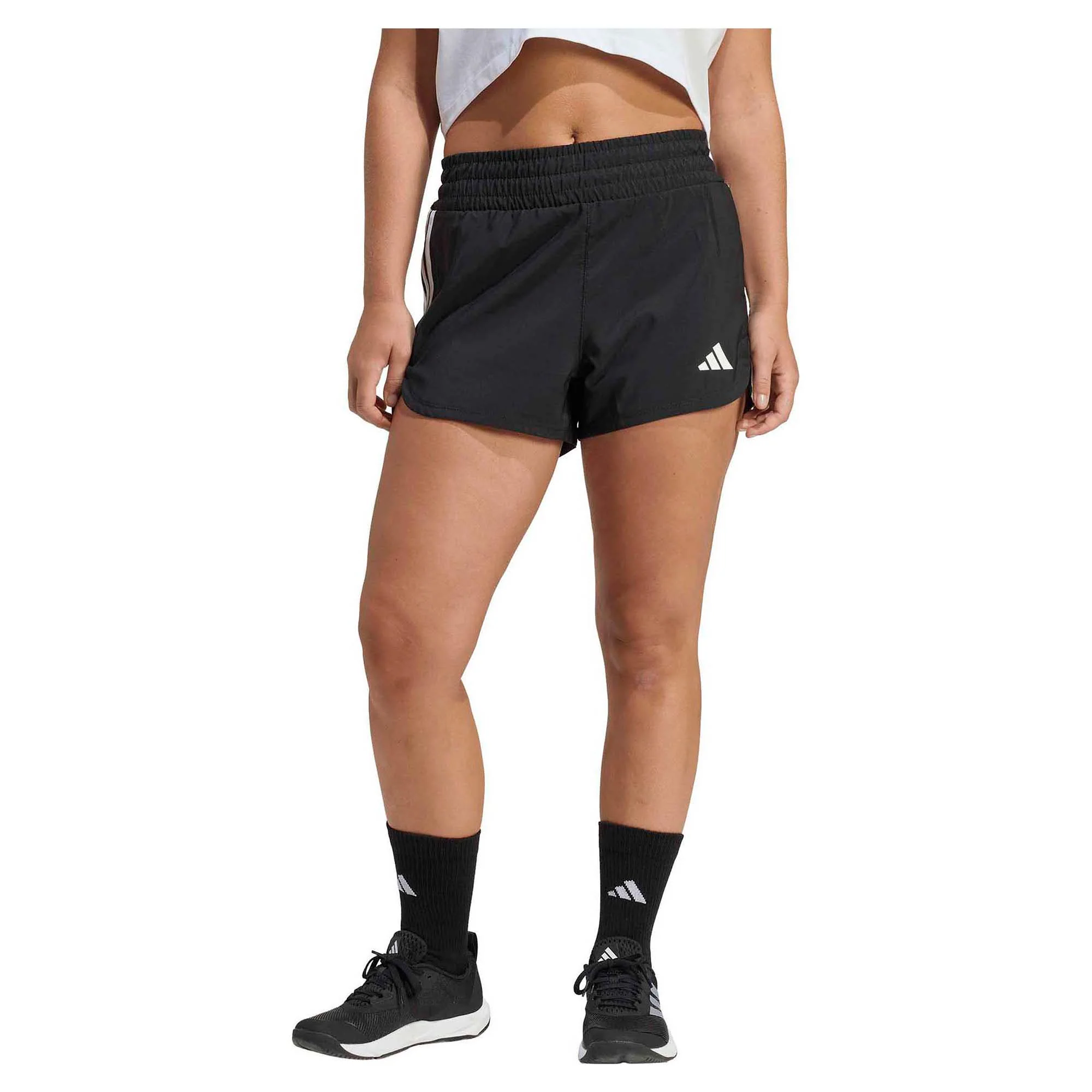 Women's Pacer Workout Woven High Rise 3 Inch Shorts
