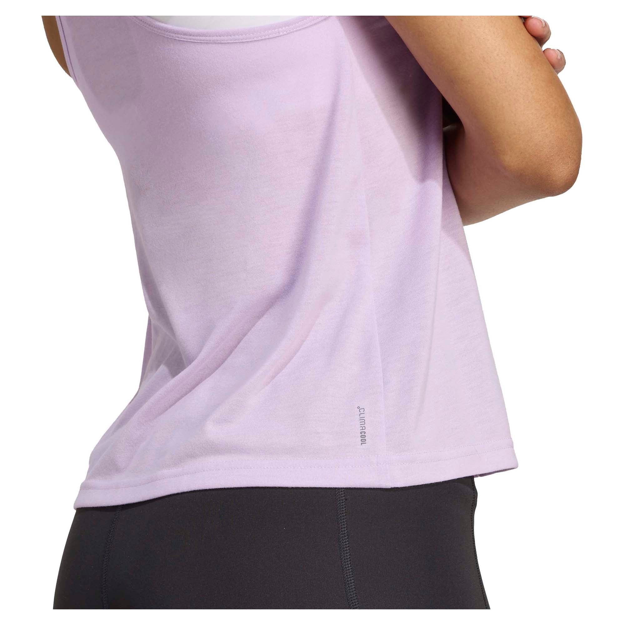 Women's Workout Essentials Minimal Branding Racerback Tank Top - Image 4