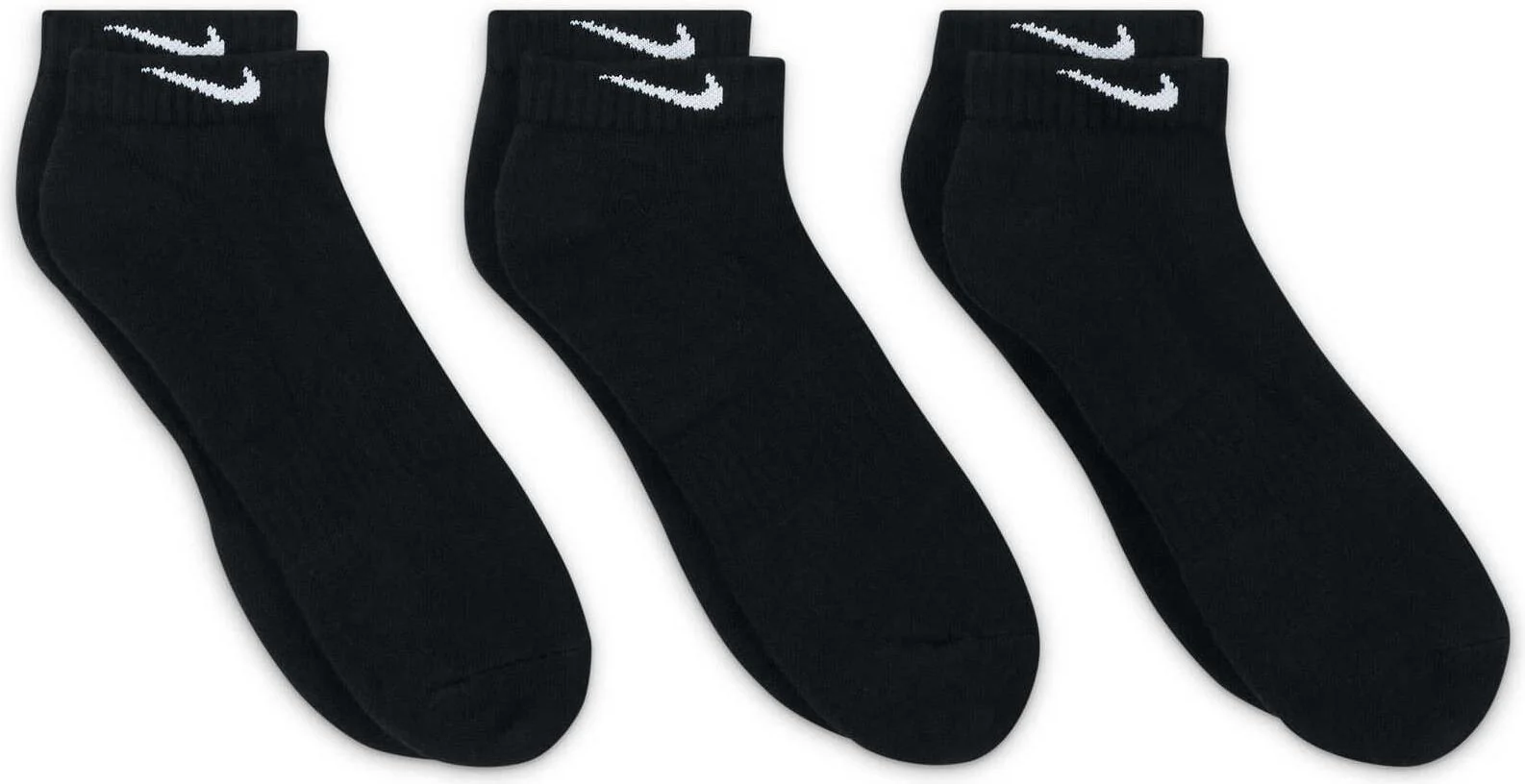 Everyday Cushioned Training Low Socks (3 Pairs) - Image 5