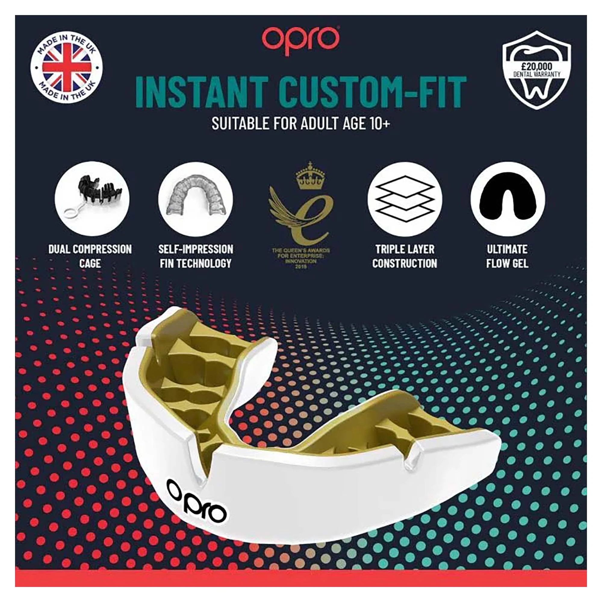 Adult's Instant Custom-Fit Mouthguard - Image 2