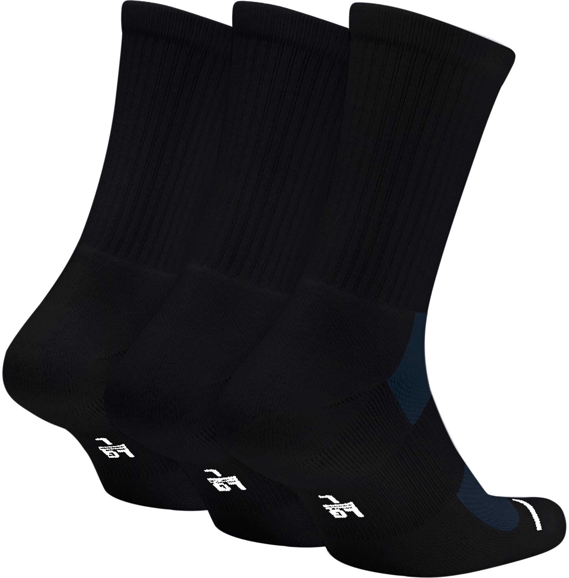 Adult's Jumpman Crew (3 Pack) Socks - Image 2