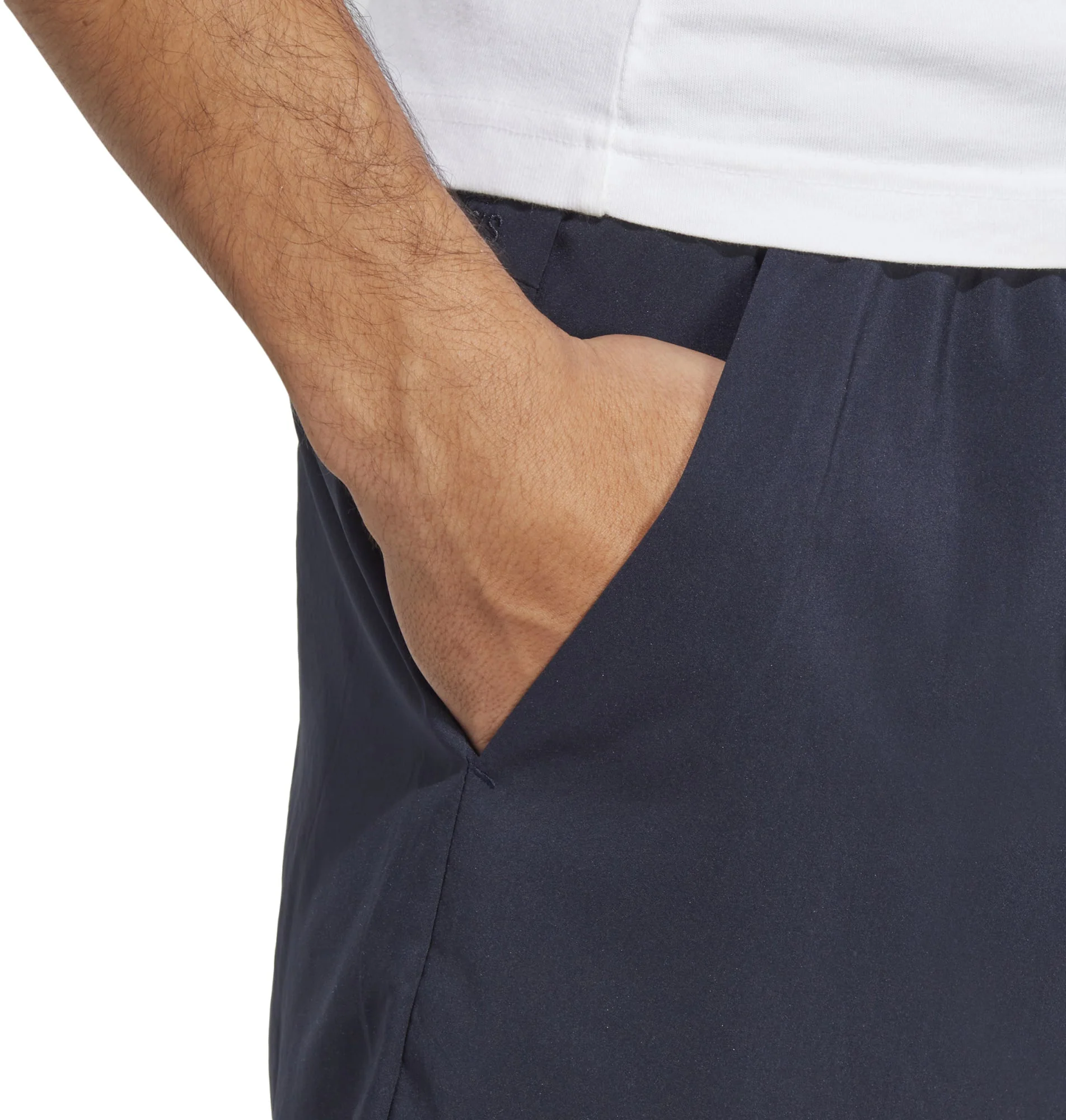 Men's AEROREADY Essentials Chelsea Linear Logo Shorts - Image 4
