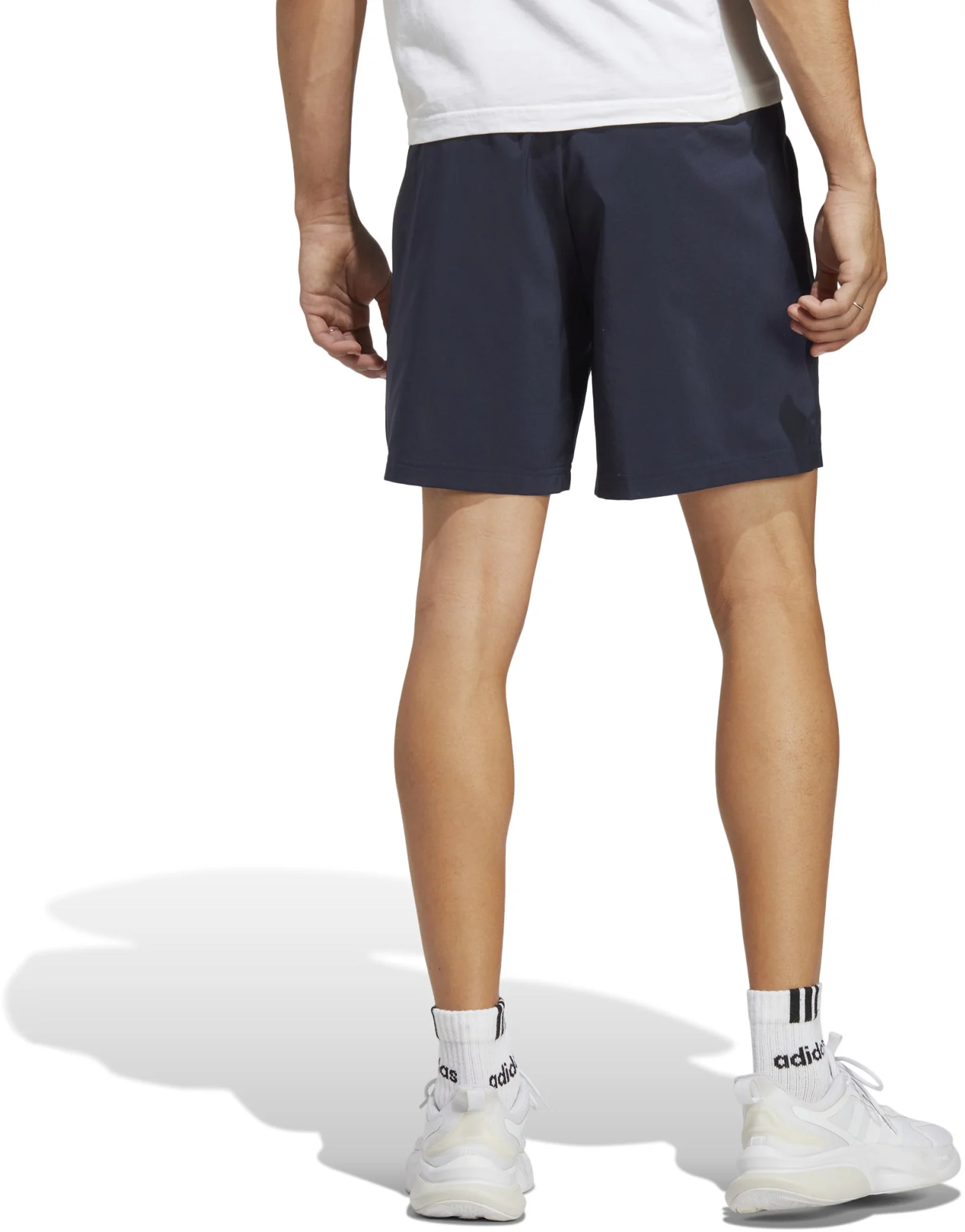 Men's AEROREADY Essentials Chelsea Linear Logo Shorts - Image 8