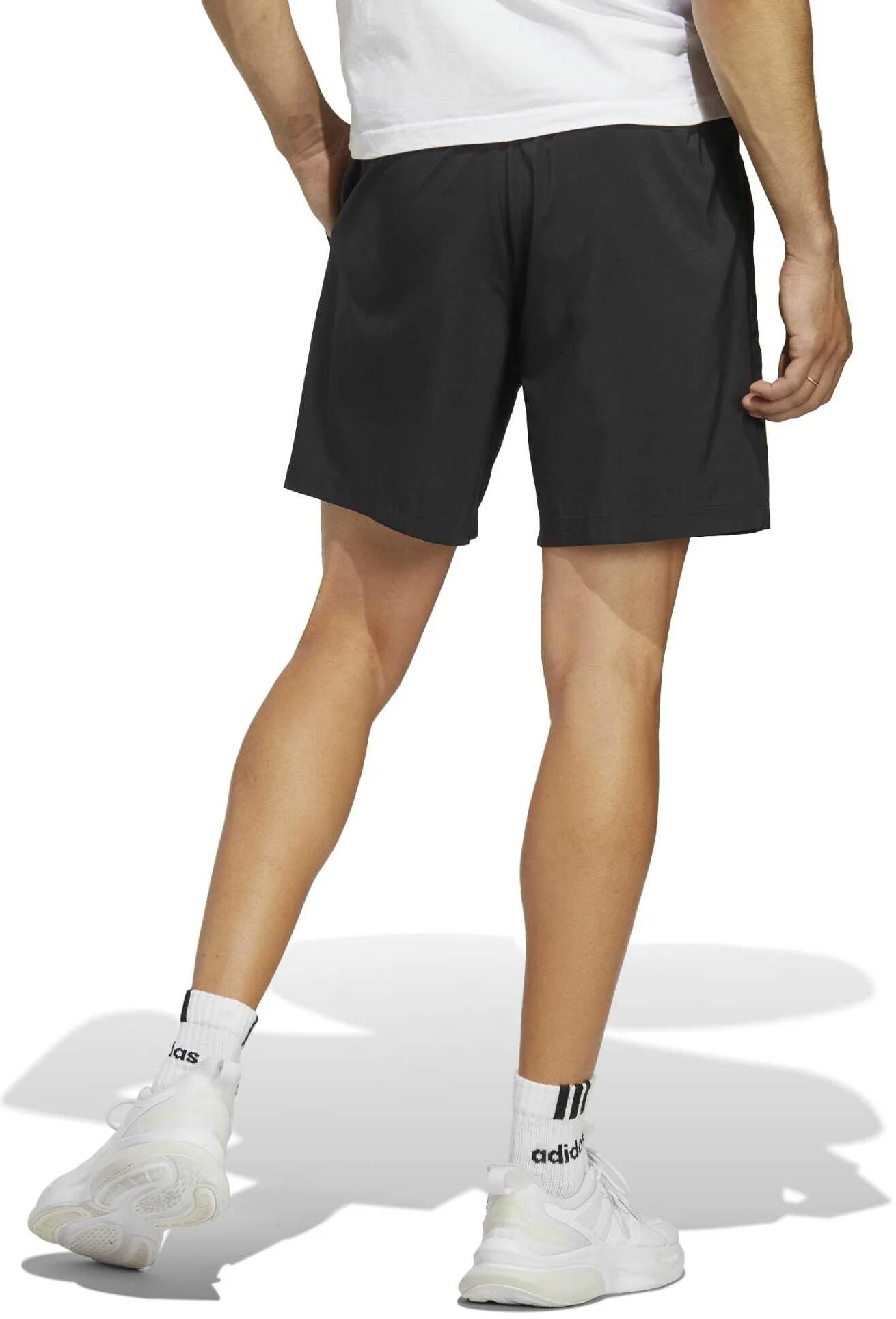 Men's AEROREADY Essentials Chelsea Linear Logo Shorts - Image 5