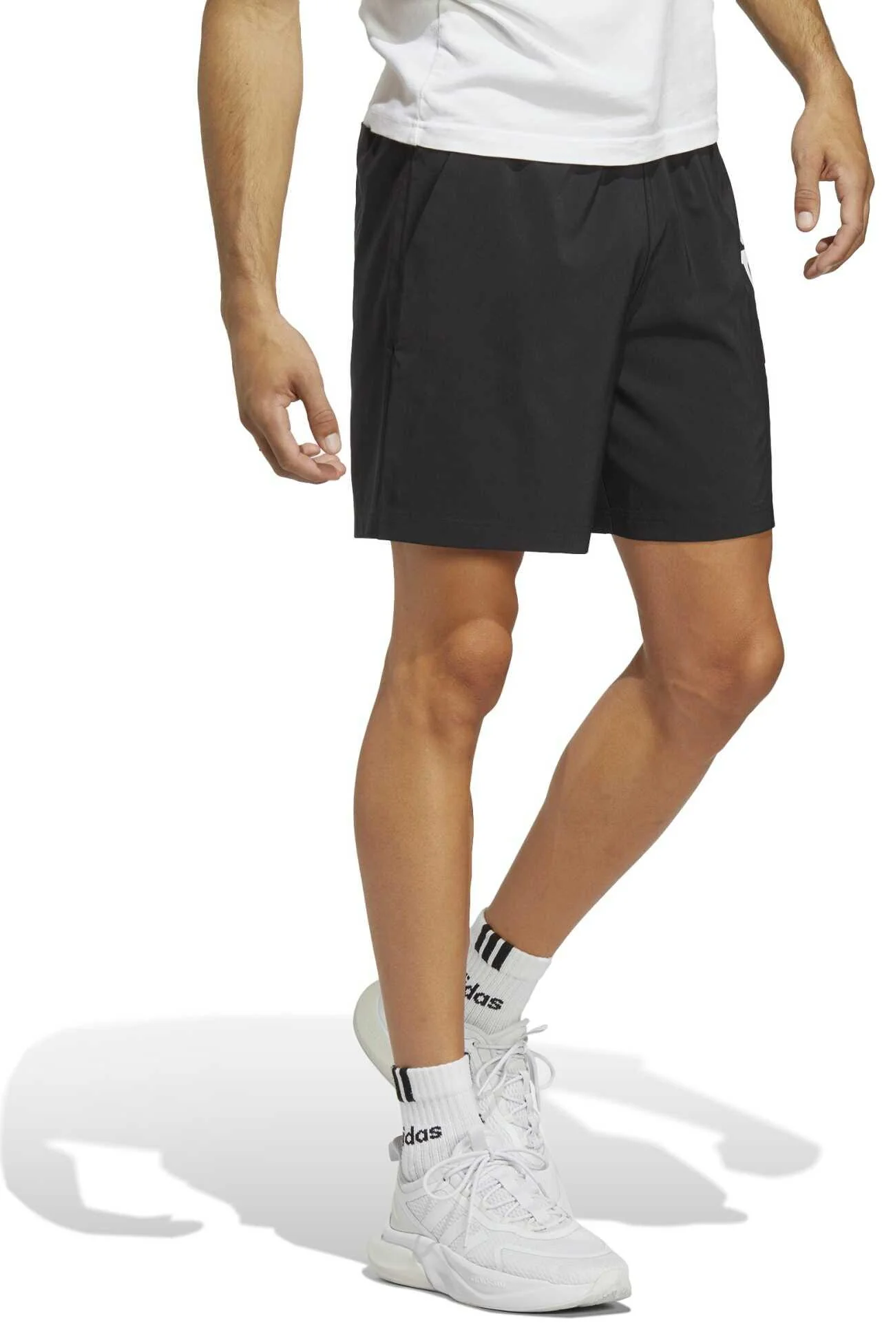 Men's AEROREADY Essentials Chelsea Linear Logo Shorts - Image 6