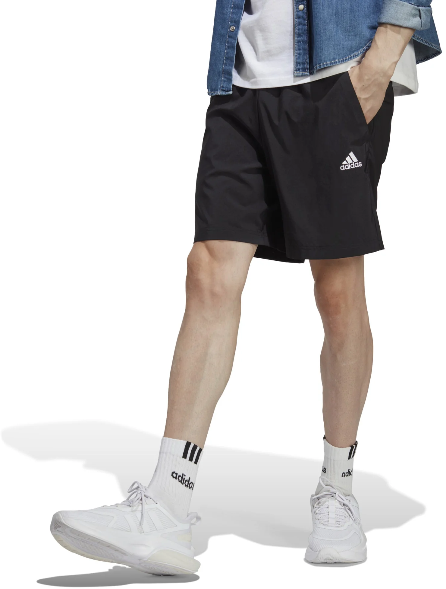 Men's AEROREADY Essentials Chelsea Small Logo Shorts - Image 2