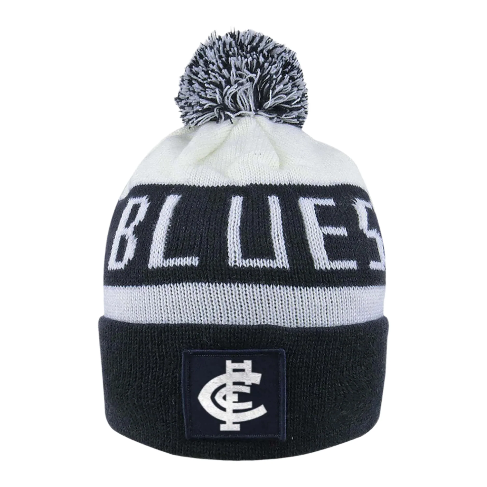 Adult's AFL Carlton Blues Football Club Bar Beanie