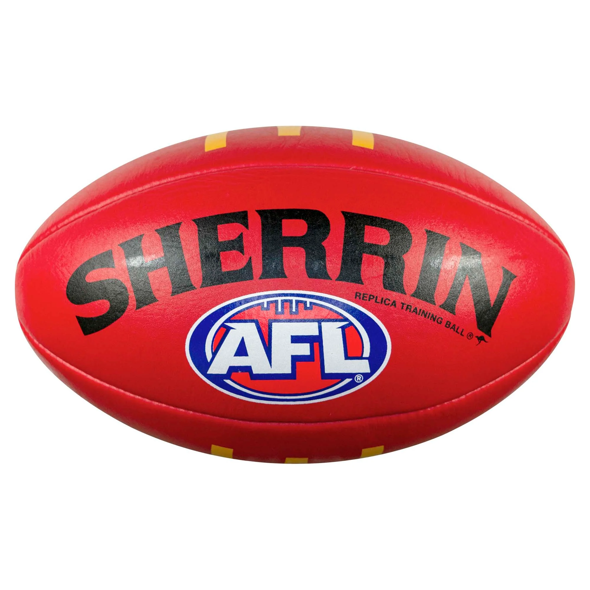 AFL Replica Training Leather Ball - Image 2
