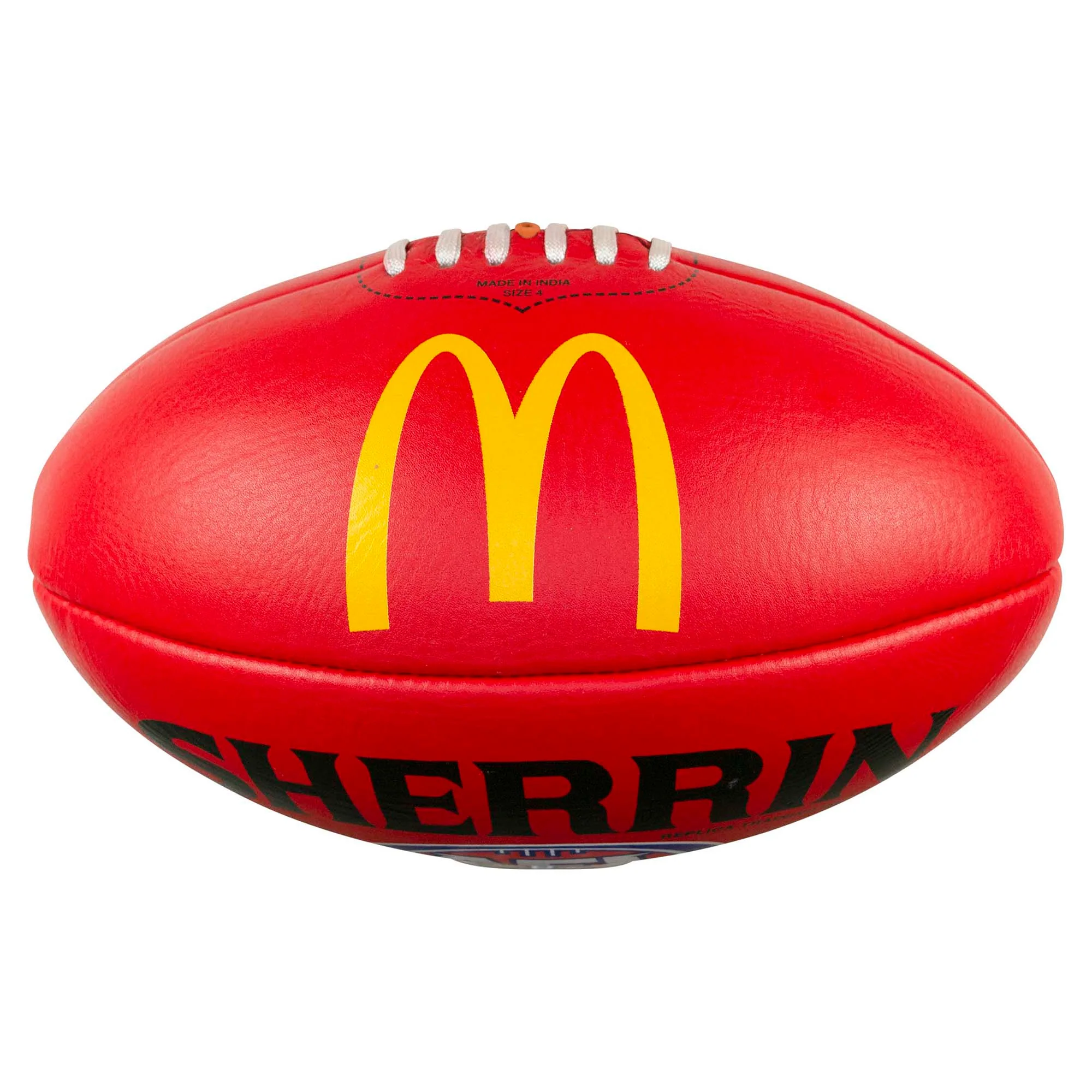 AFL Replica Training Leather Ball - Image 3
