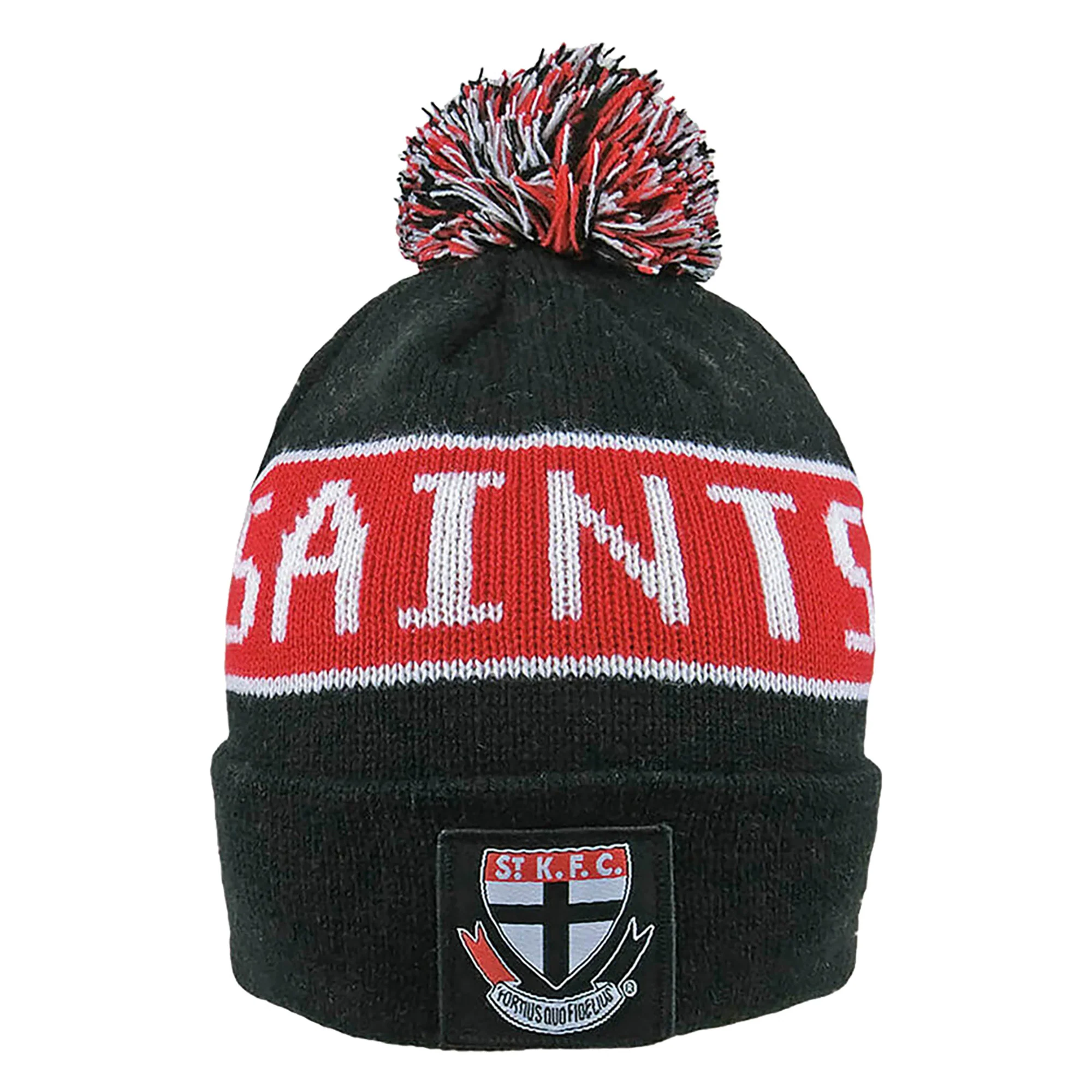 Adult's AFL St Kilda Saints Football Club Bar Beanie