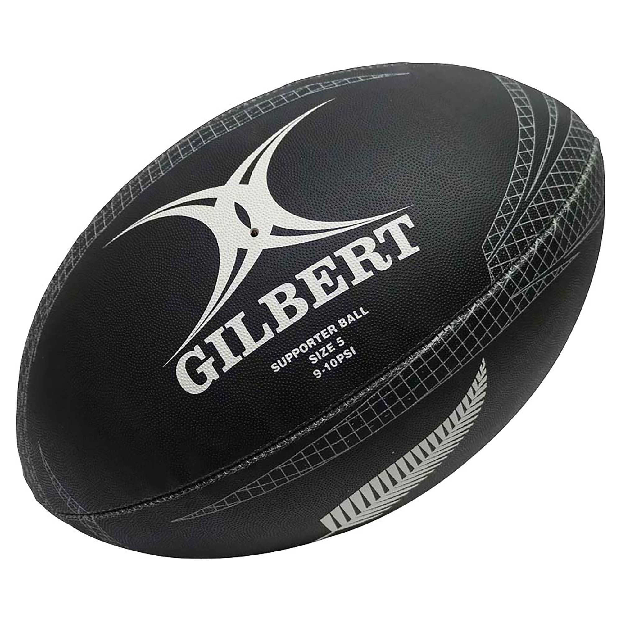 All Blacks 2024/25 Supporter Rugby Ball (Size 5) - Image 3