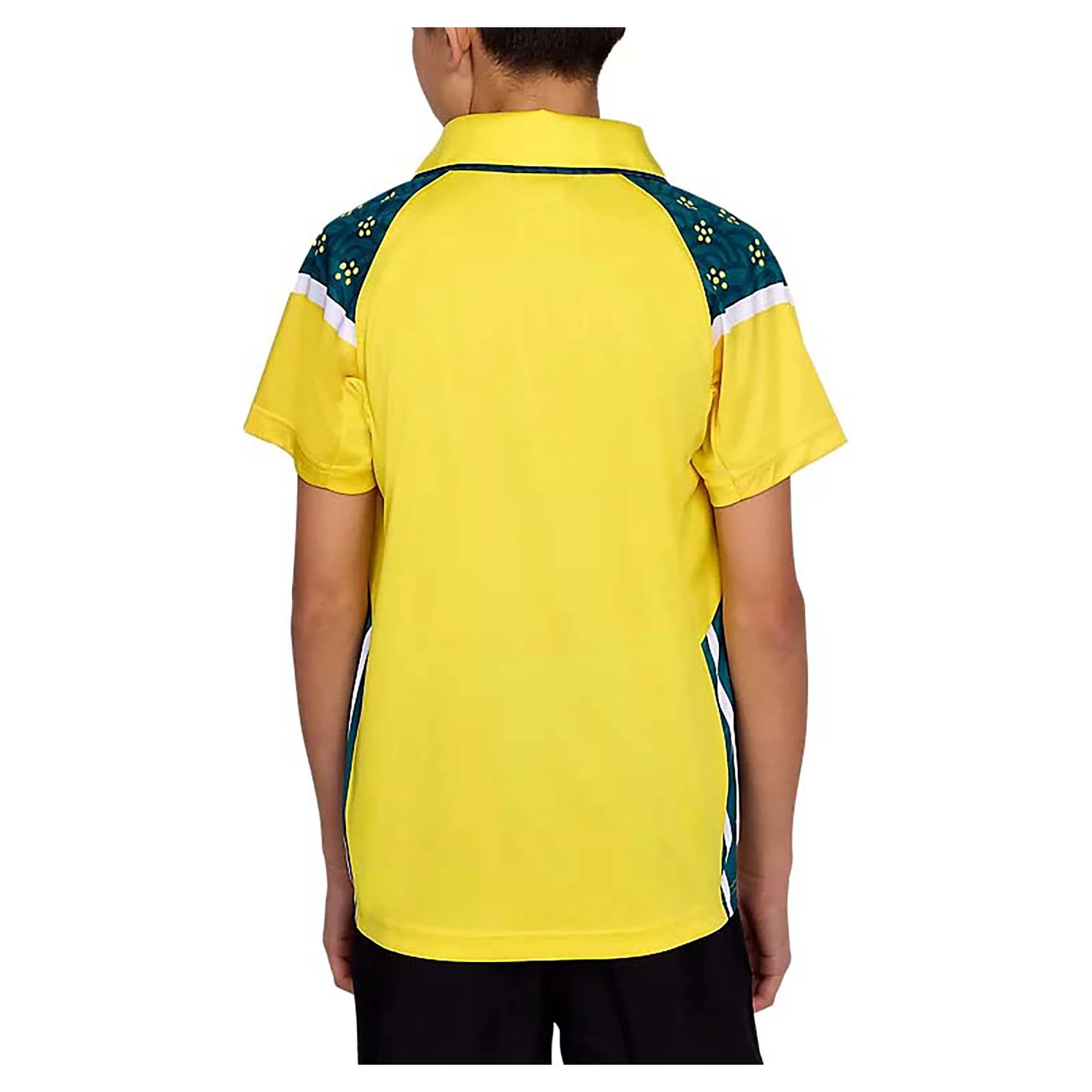 Kid's Cricket Australia Replica Odi Home Polo - Image 5