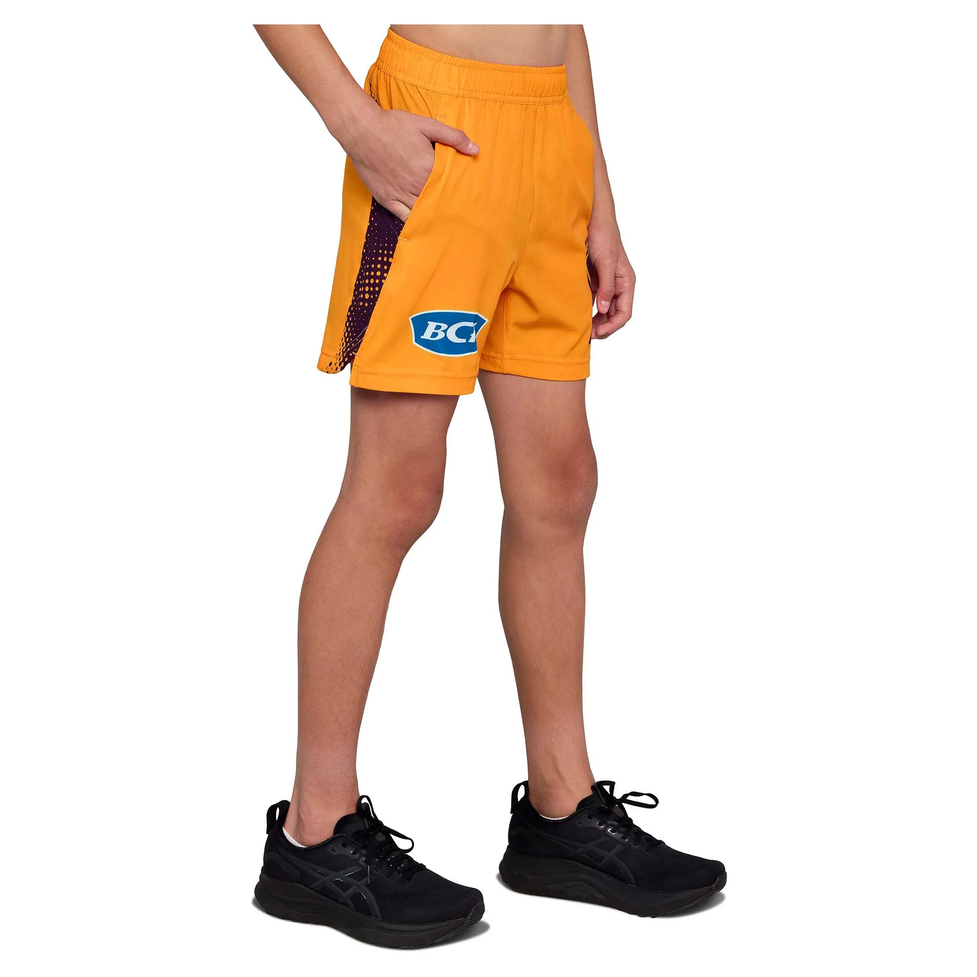 Junior's NRL Brisbane Broncos 2026 Replica Training Shorts - Image 5