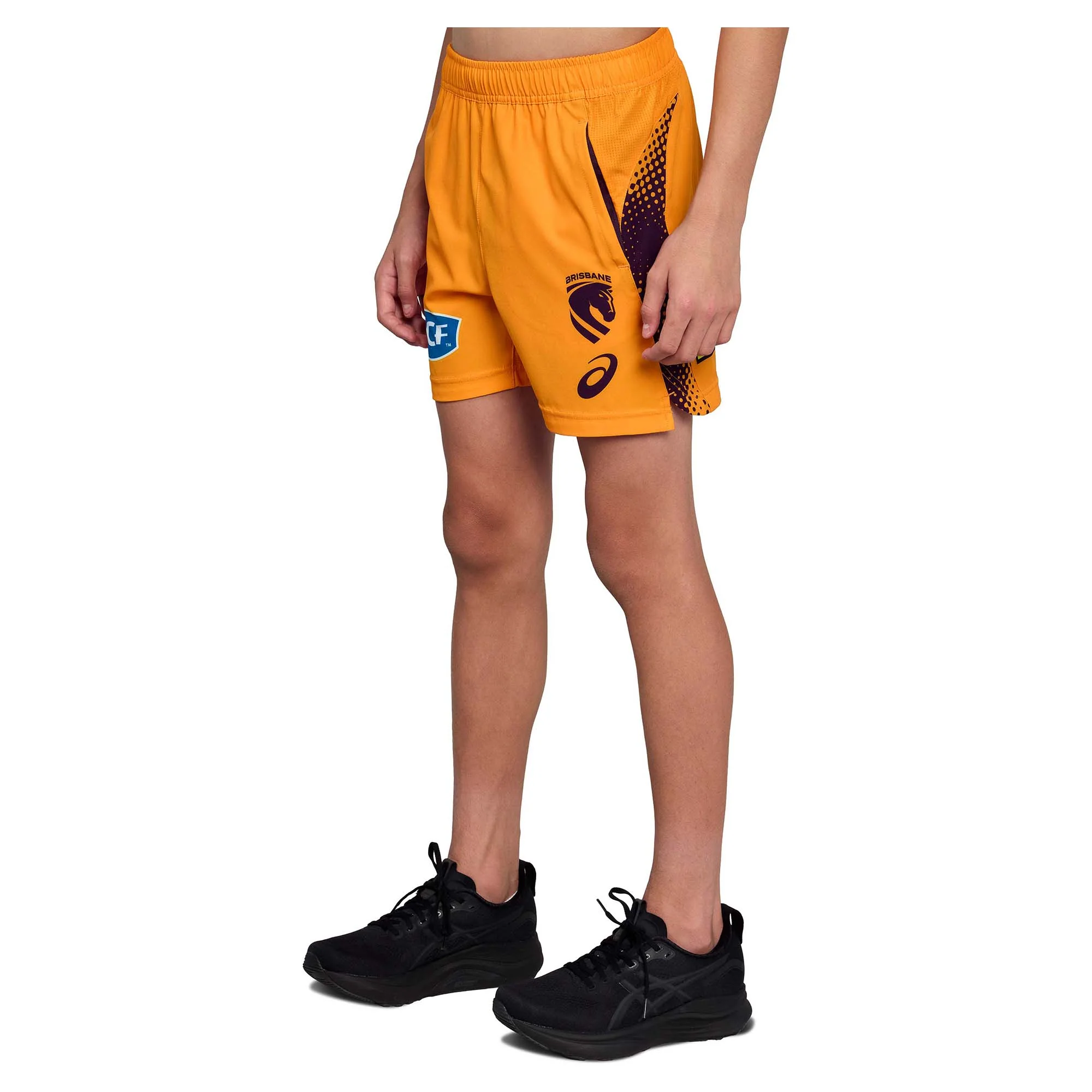 Junior's NRL Brisbane Broncos 2026 Replica Training Shorts - Image 6