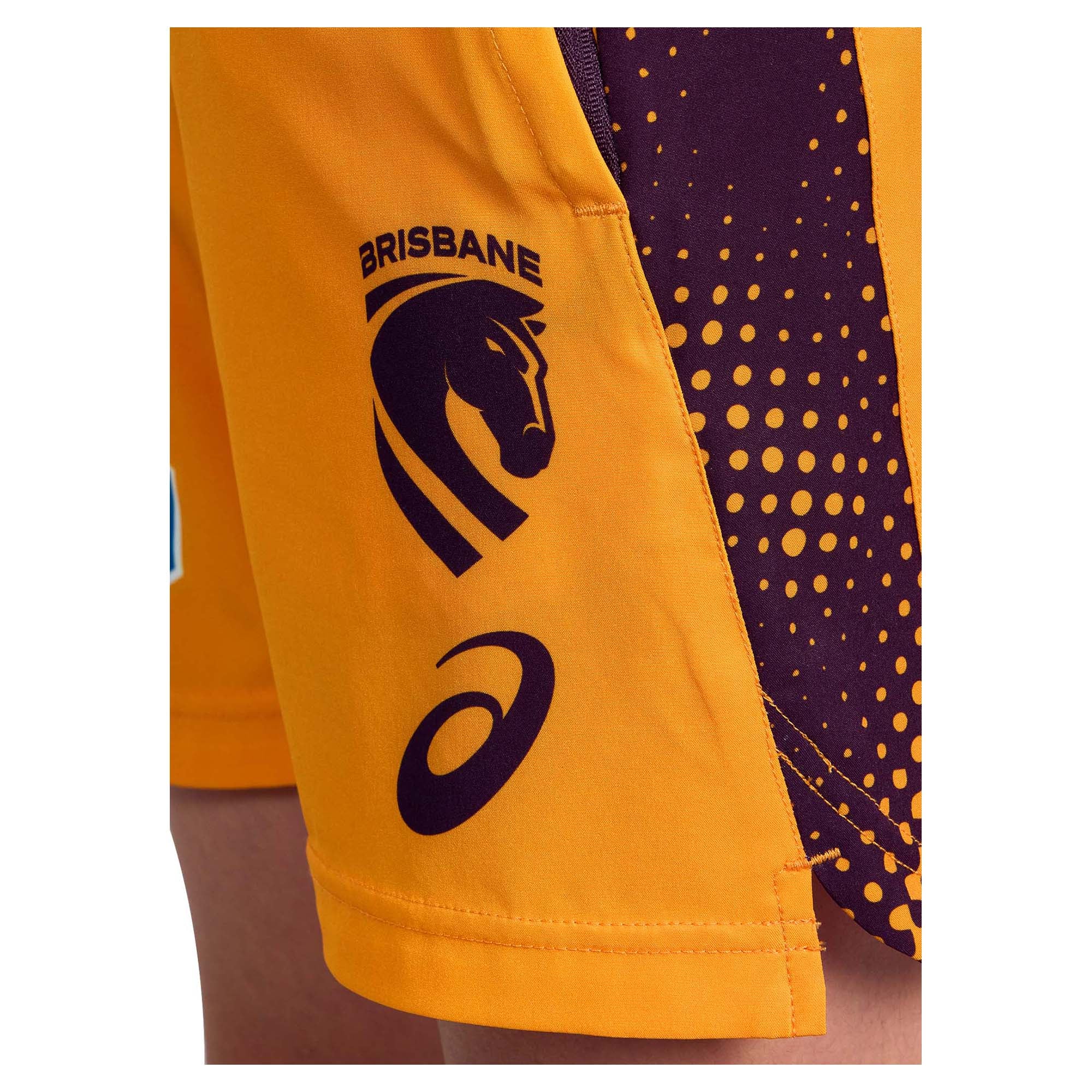 Junior's NRL Brisbane Broncos 2026 Replica Training Shorts - Image 8