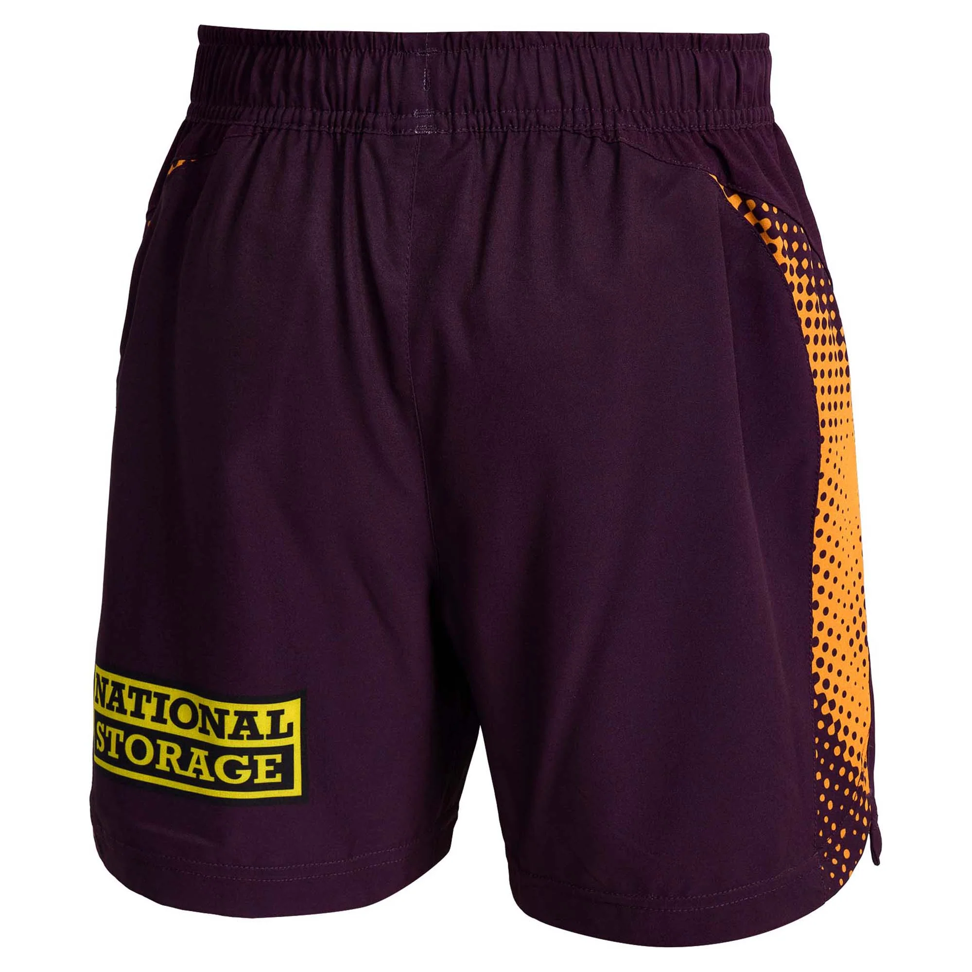 Junior's NRL Brisbane Broncos 2026 Replica Training Shorts - Image 2