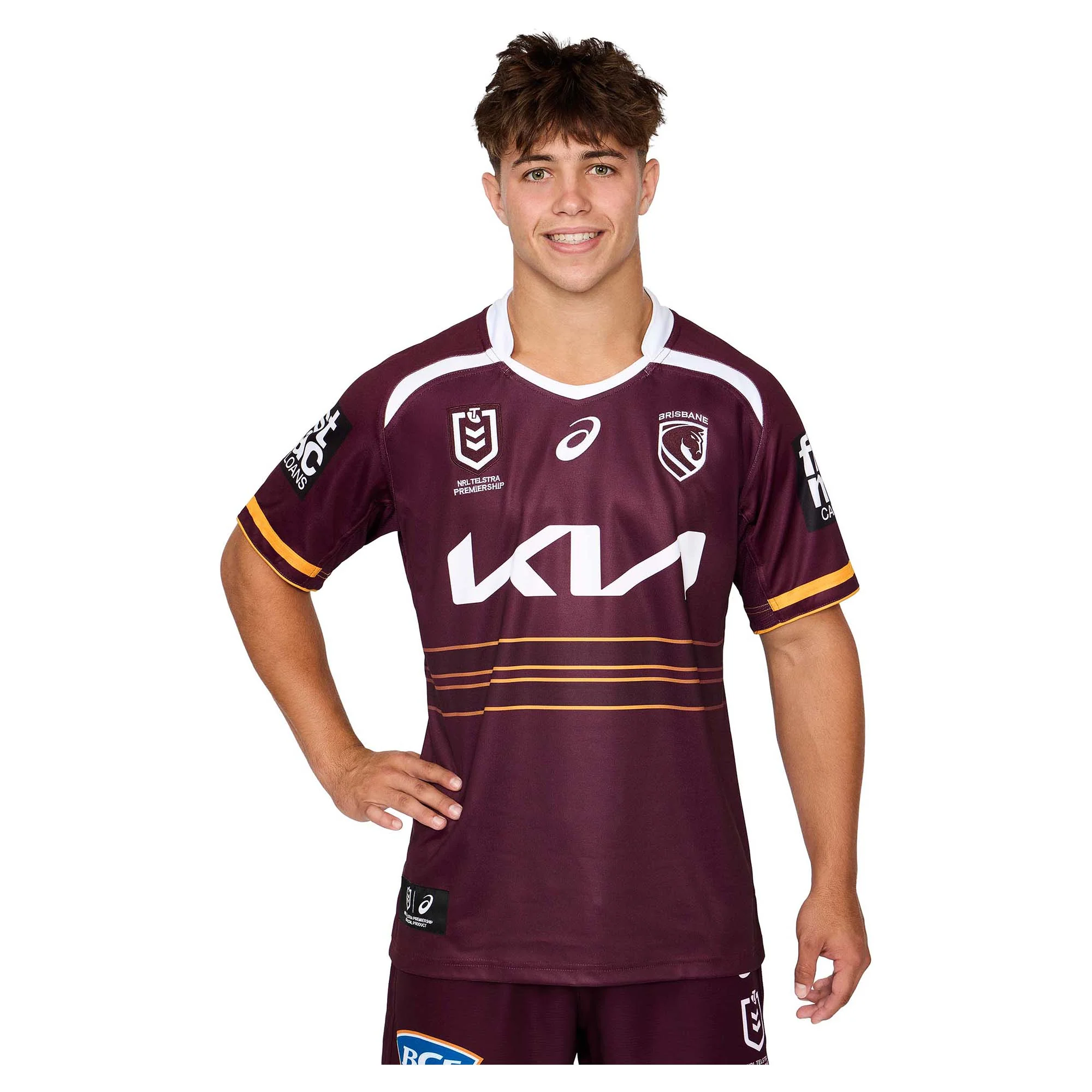 Men's NRL Brisbane Broncos 2026 Replica Home Jersey - Image 3