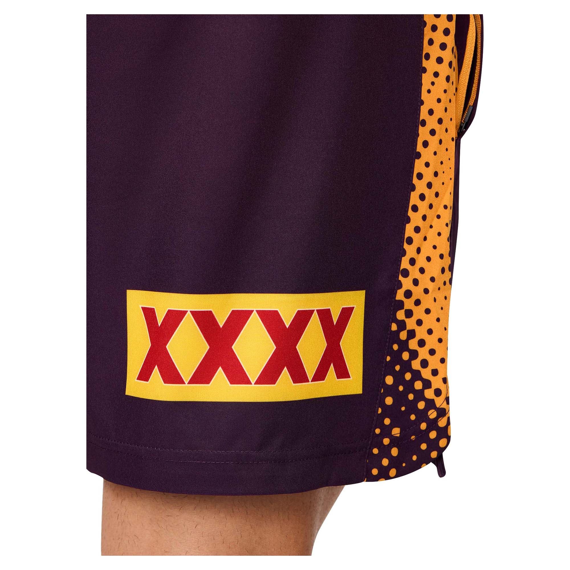 Men's NRL Brisbane Broncos 2026 Replica Training Shorts - Image 8