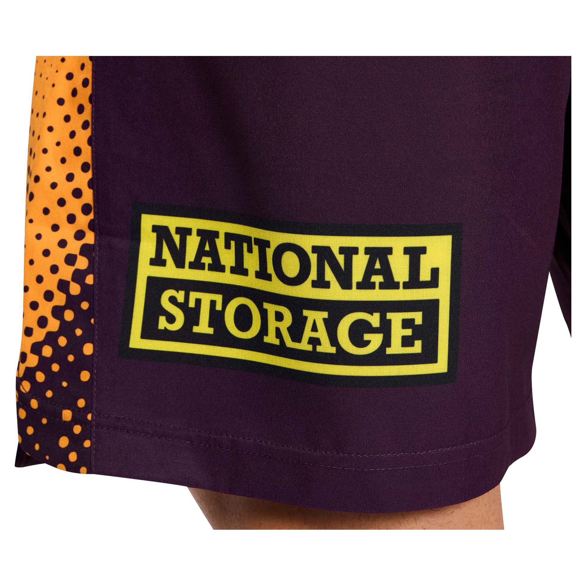 Men's NRL Brisbane Broncos 2026 Replica Training Shorts - Image 9