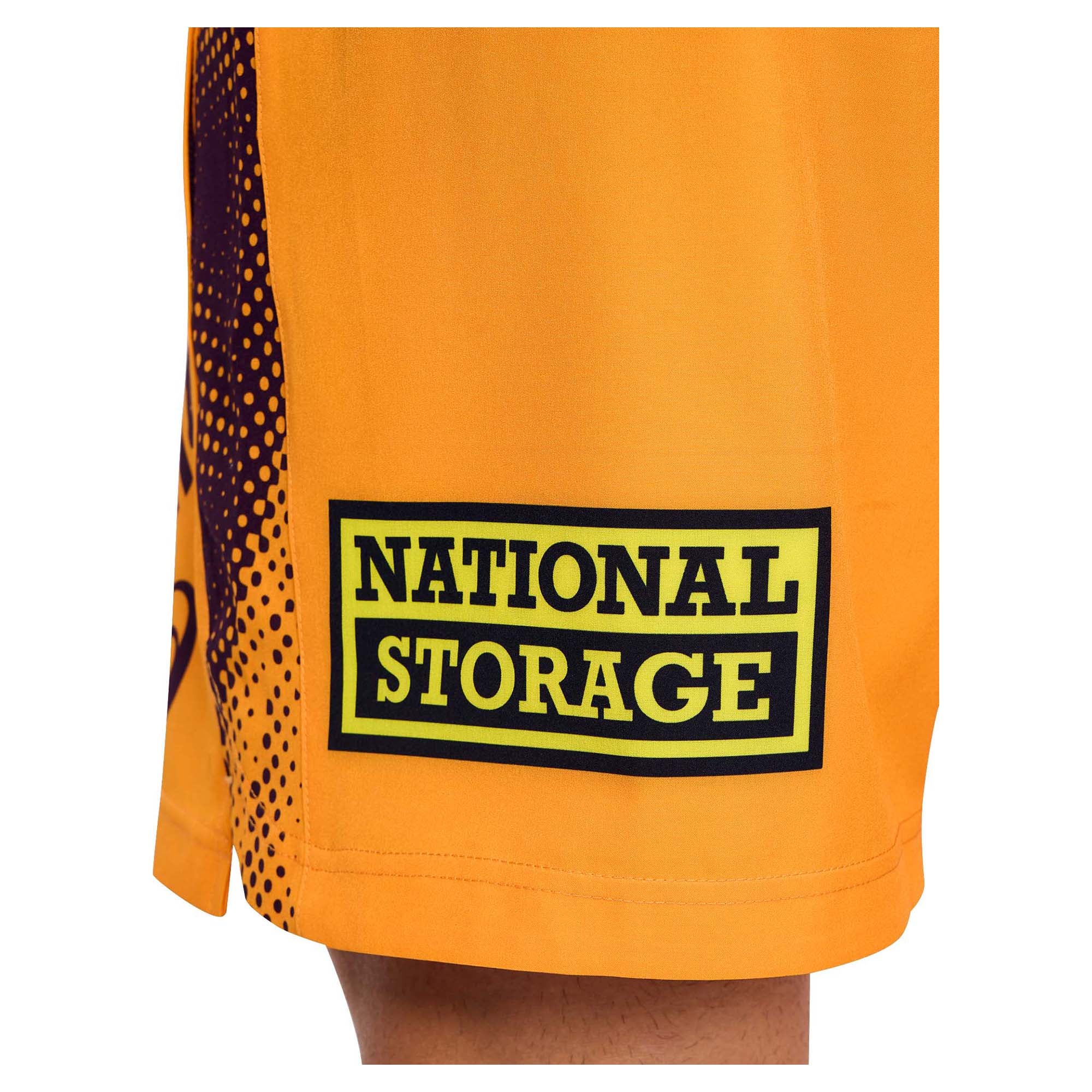 Men's NRL Brisbane Broncos 2026 Replica Training Shorts - Image 8