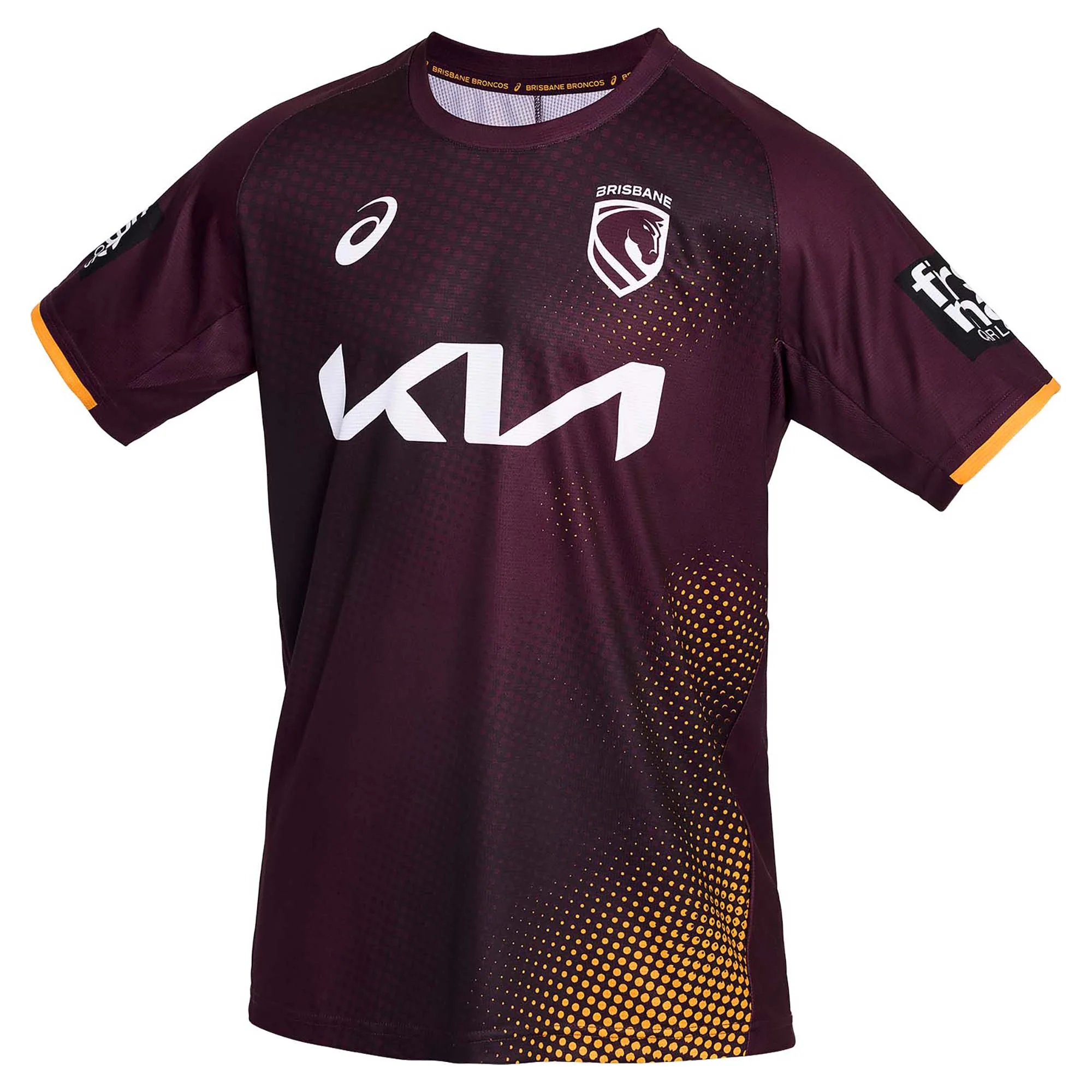 Men's NRL Brisbane Broncos 2026 Short Sleeve Training Tee