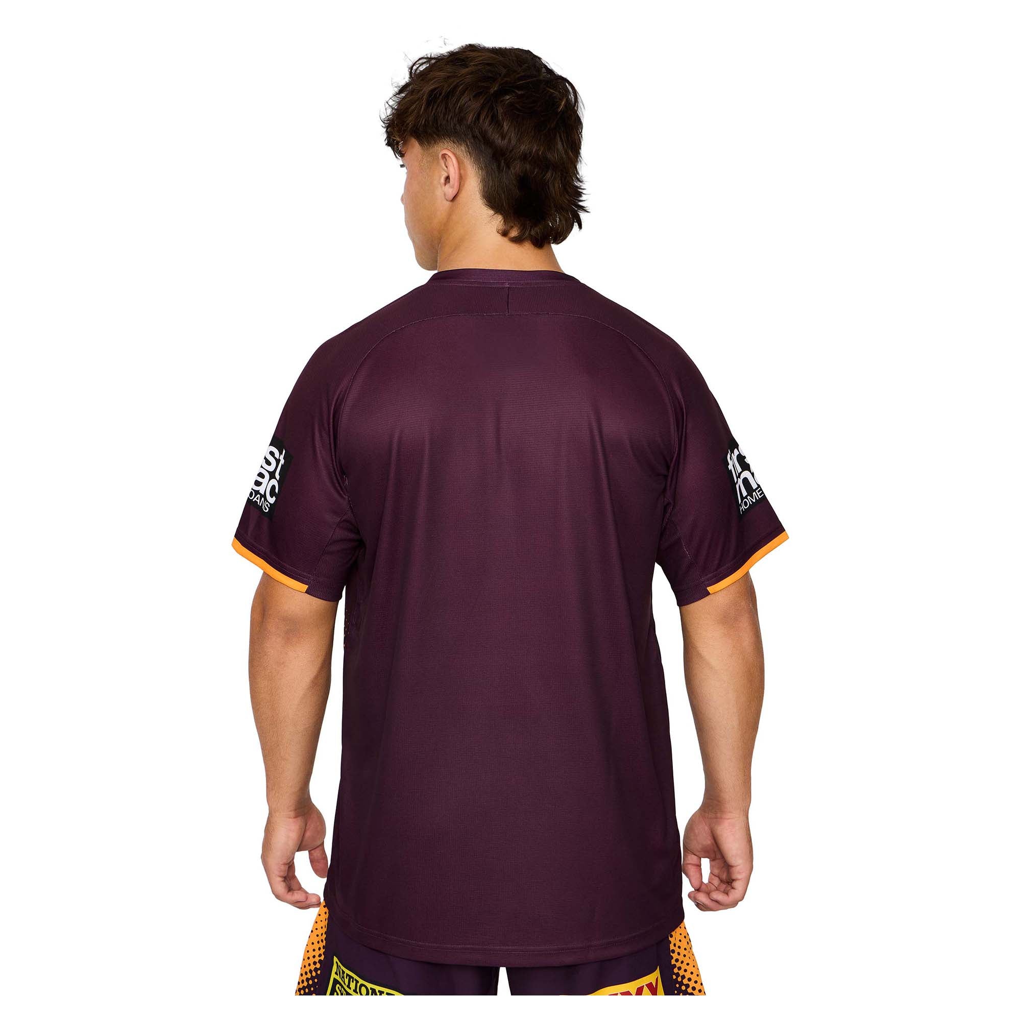 Men's NRL Brisbane Broncos 2026 Short Sleeve Training Tee - Image 4