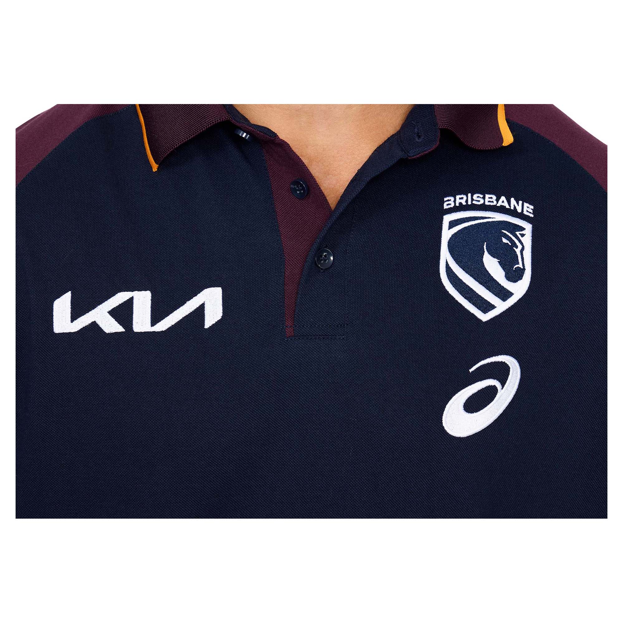 Men's NRL Brisbane Broncos 2026 Team Polo - Image 5