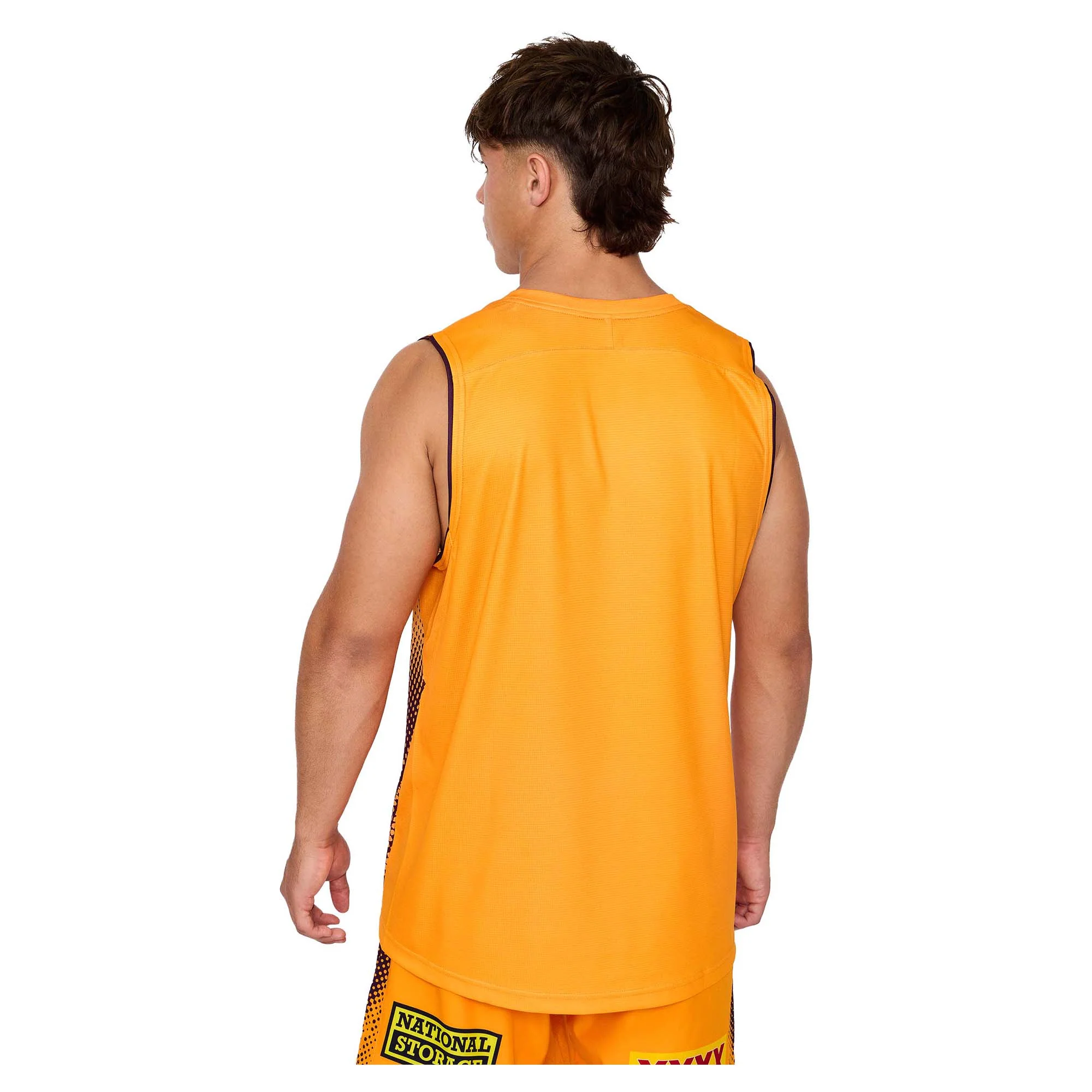 Men's NRL Brisbane Broncos 2026 Training Singlet - Image 4