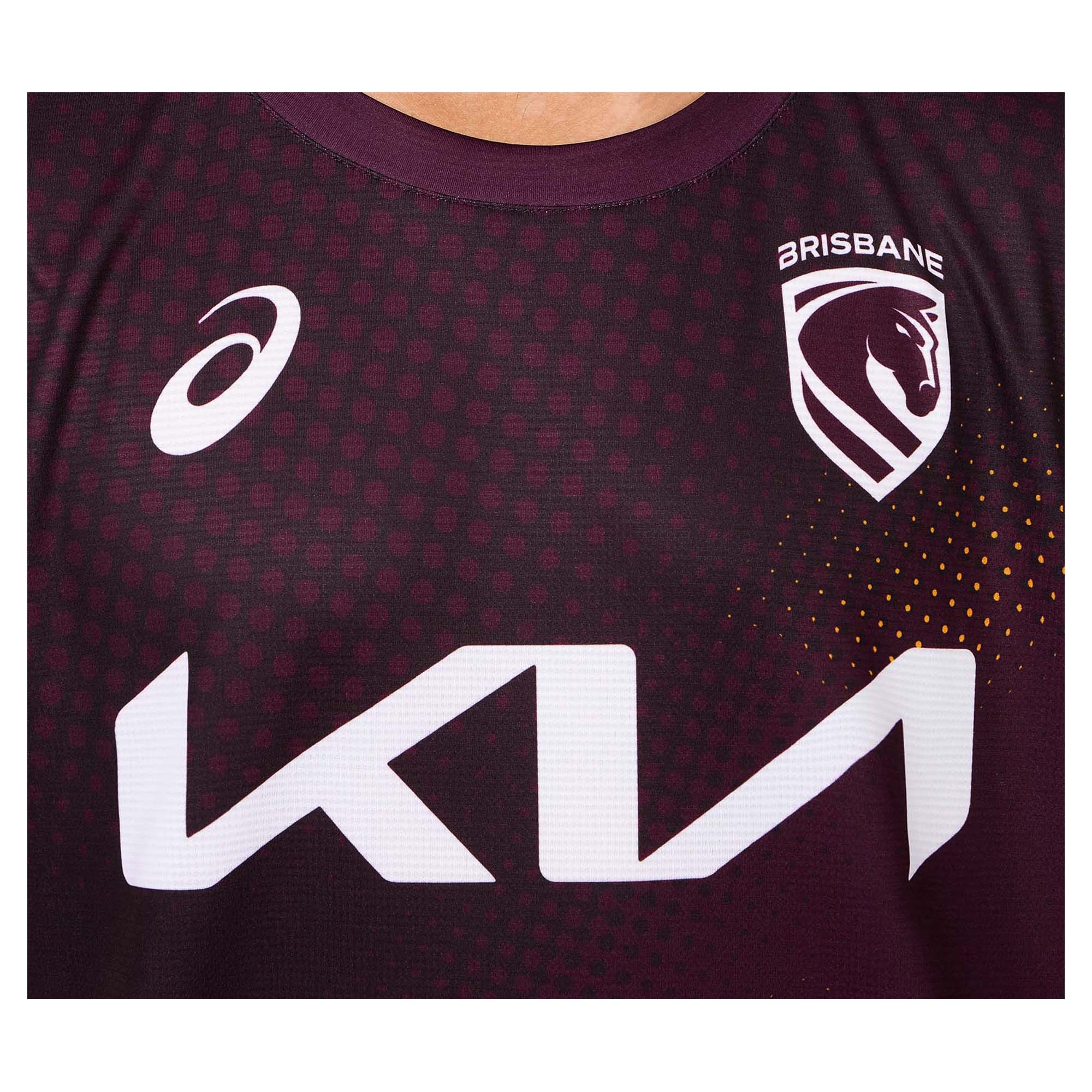 Men's NRL Brisbane Broncos 2026 Training Singlet - Image 5